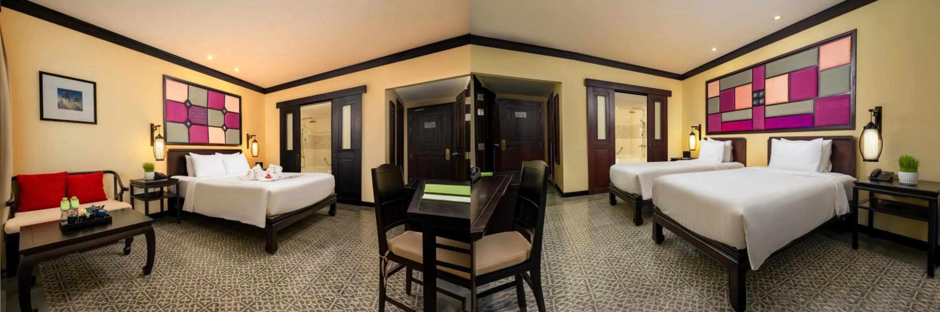 Night, Bed in Wyndham Garden Hoi An Cua Dai Beach