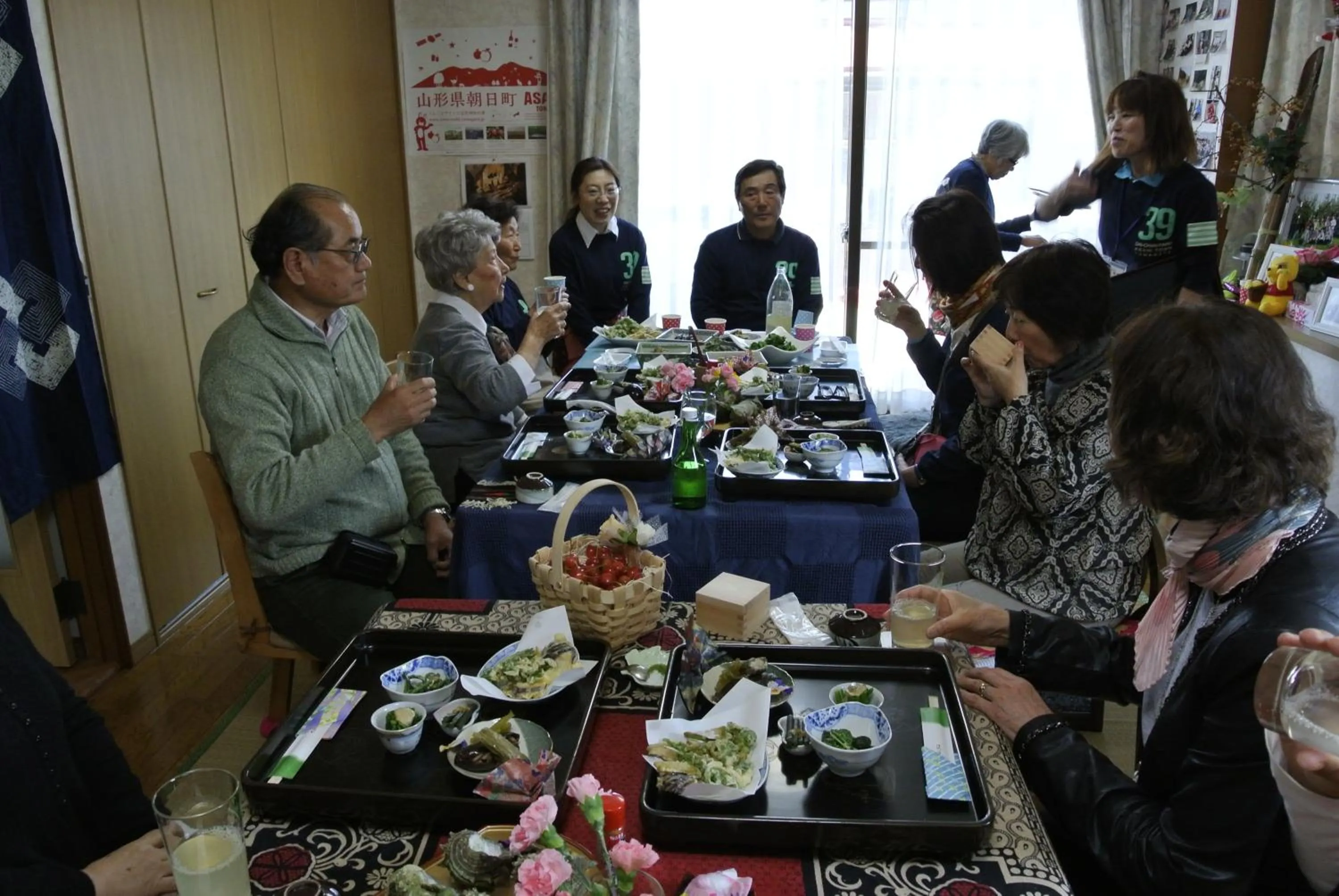 Lunch in Daichan Farm Guest House