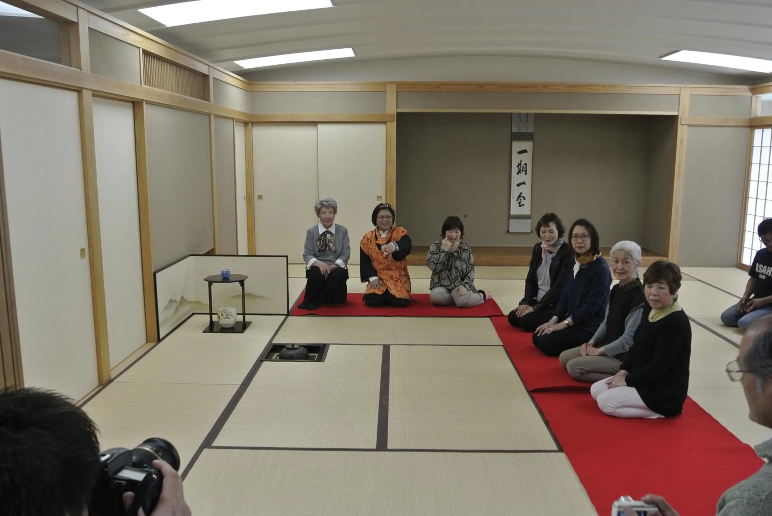 Guests in Daichan Farm Guest House