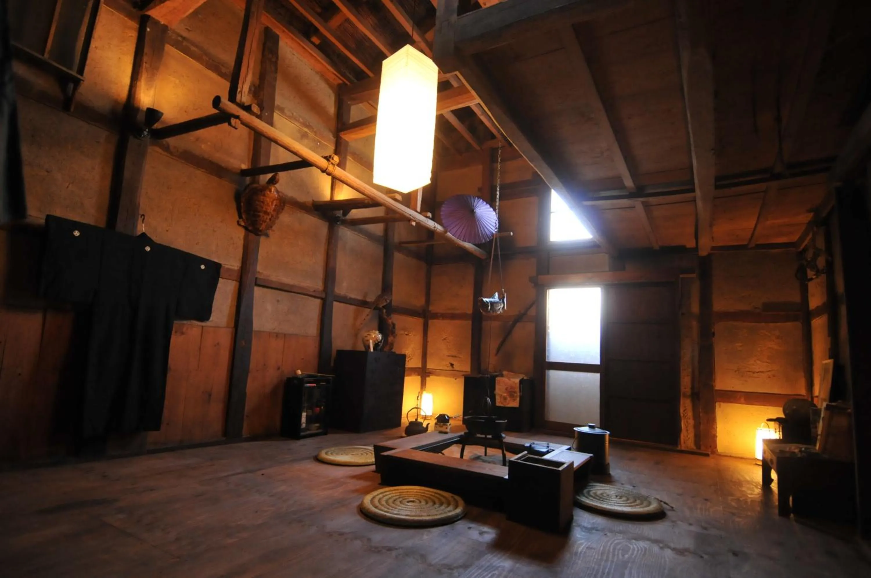 Lobby or reception in Daichan Farm Guest House