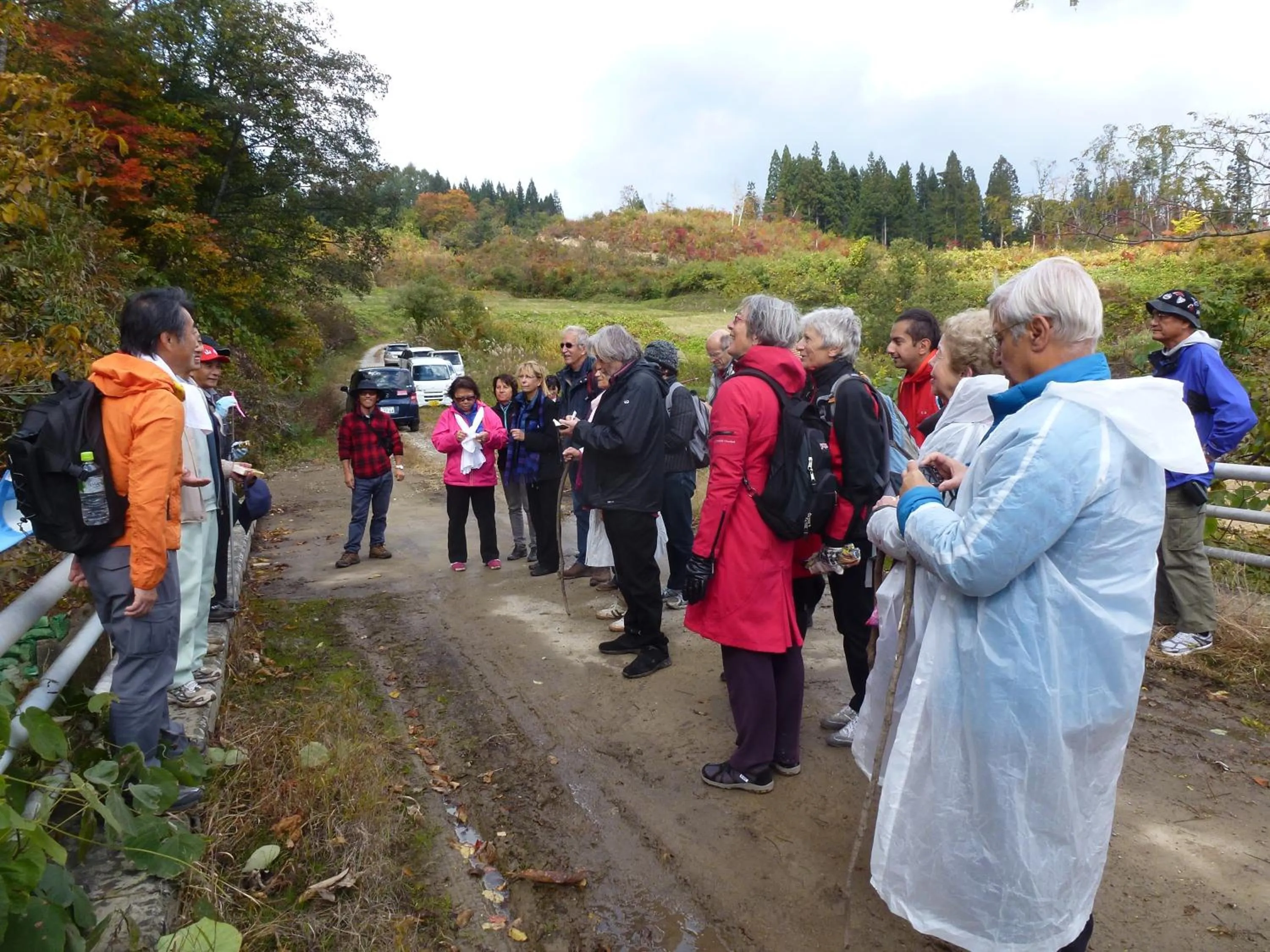Hiking in Daichan Farm Guest House
