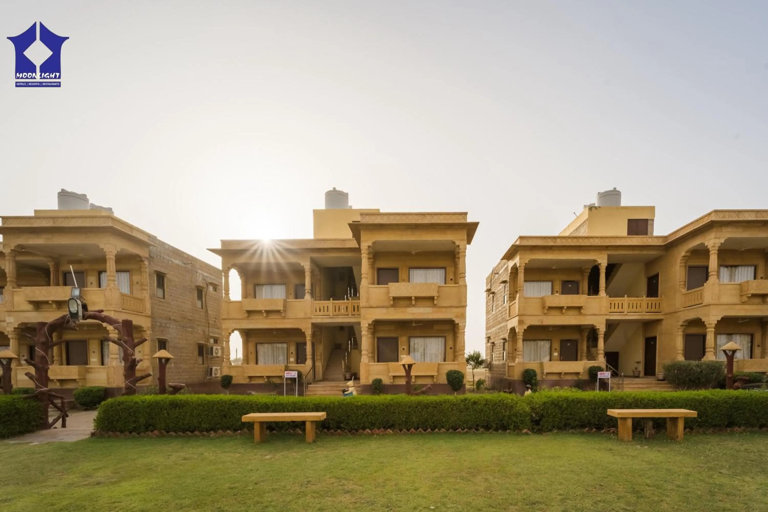 Property building in Moonlight Nature Resort & Swimming Pool