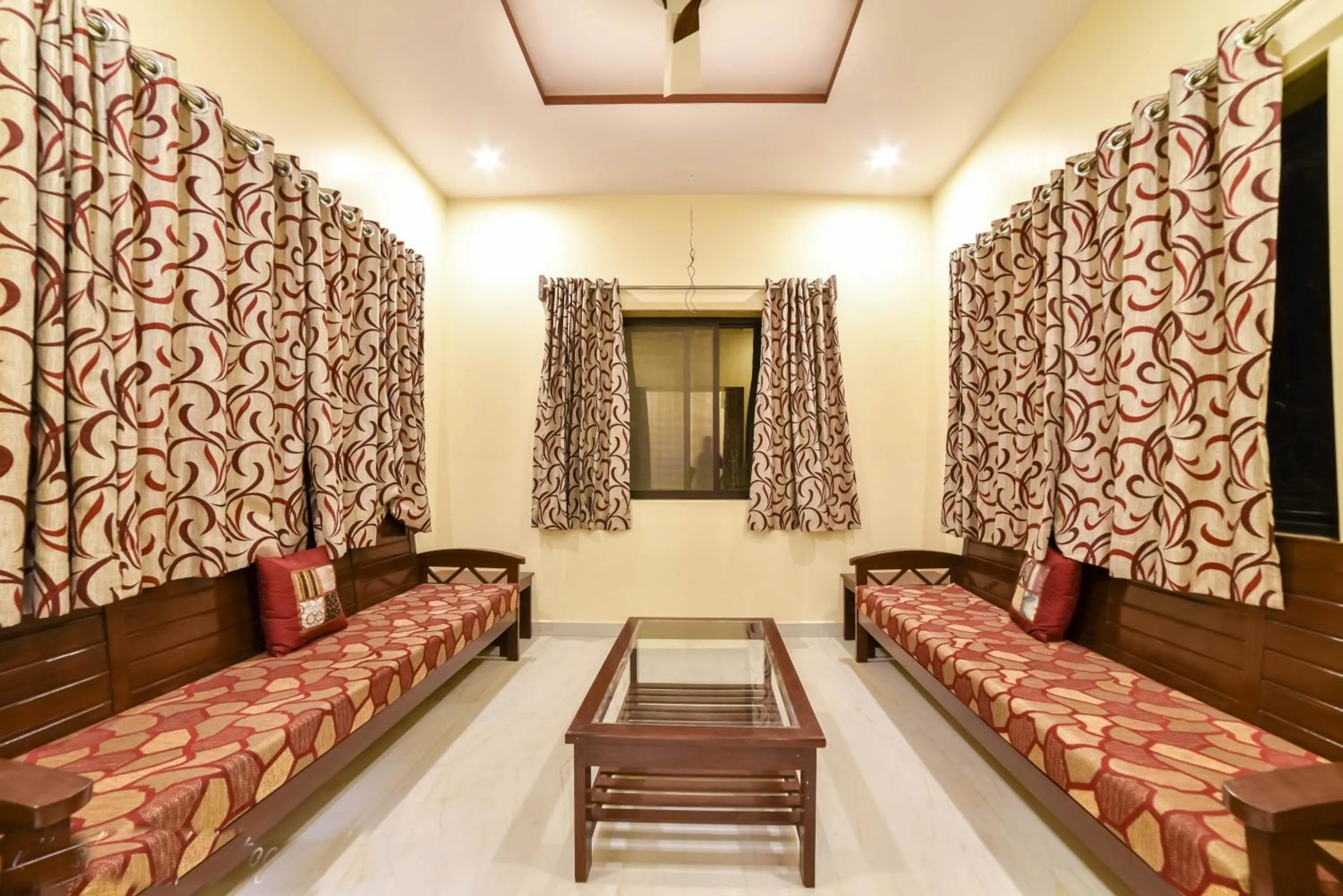 Seating area in Moonlight Nature Resort & Swimming Pool