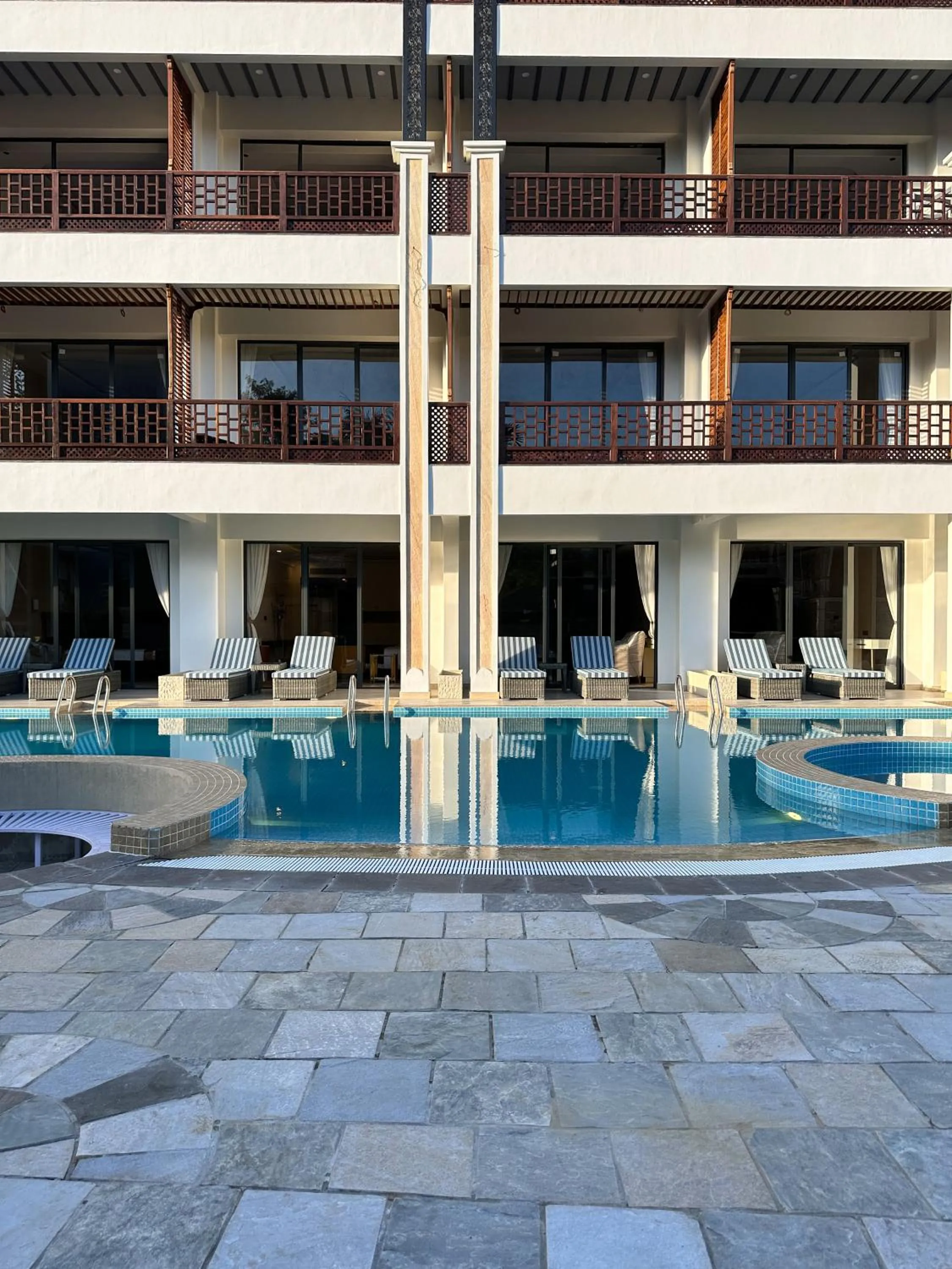 Property building in Lake View Resort