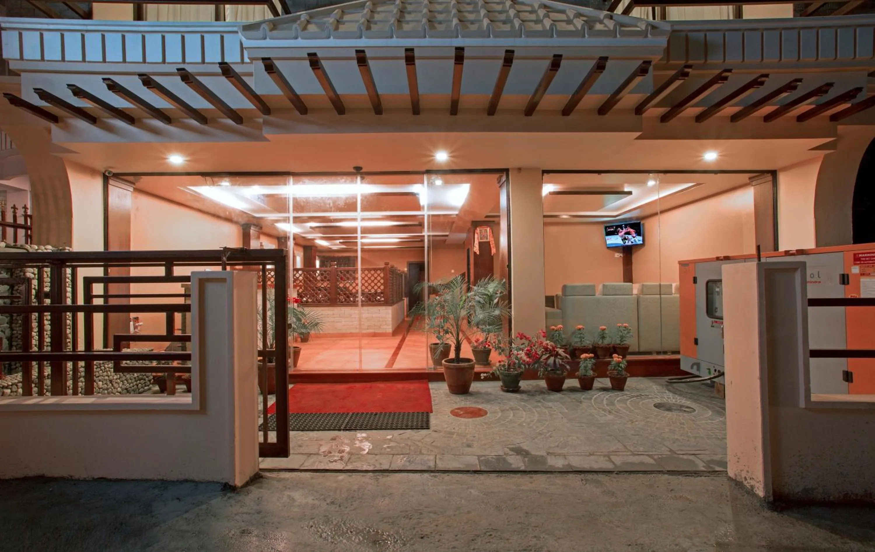 Facade/entrance in Hotel City Park