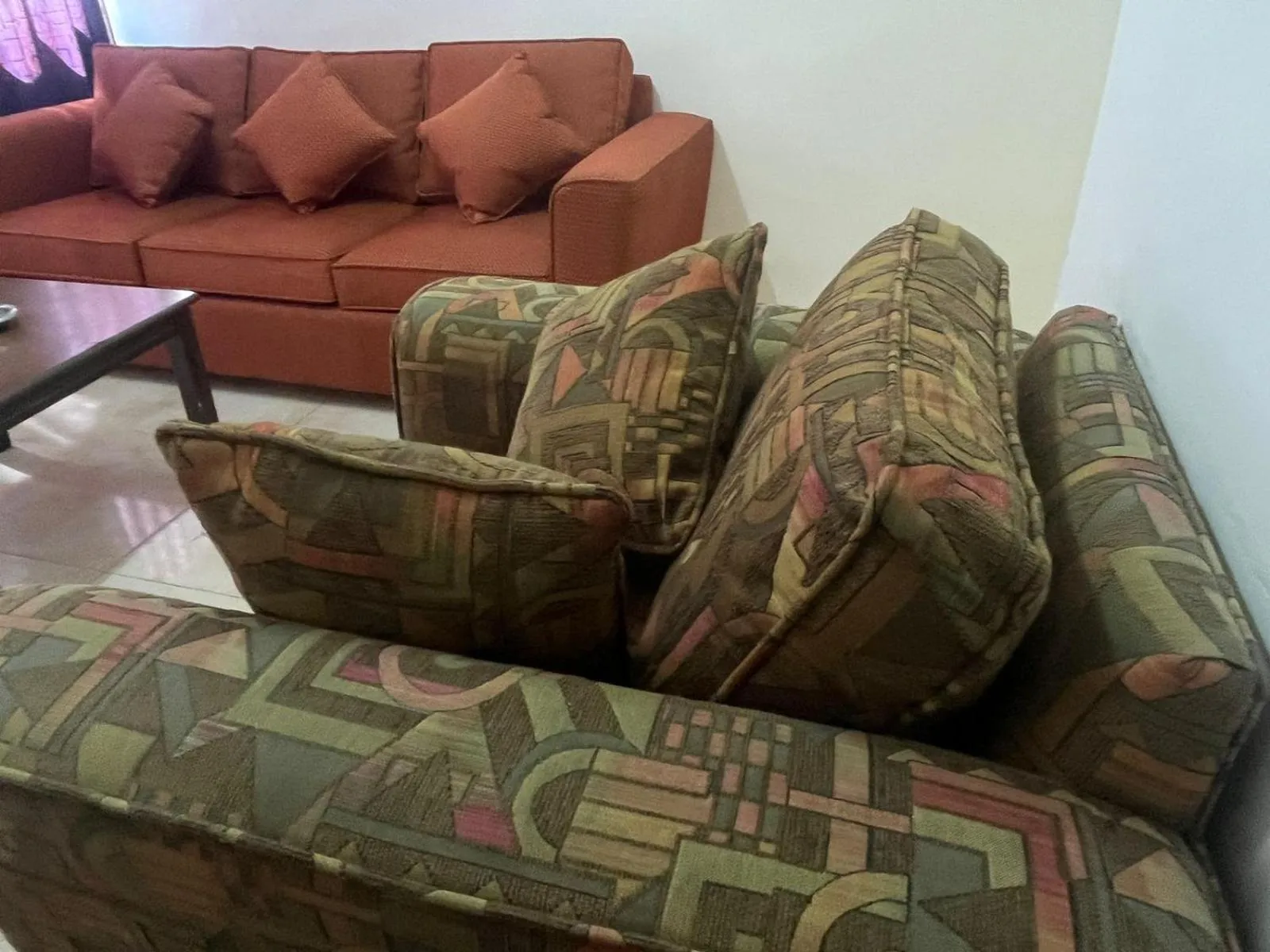 Living room in Sami Apartments