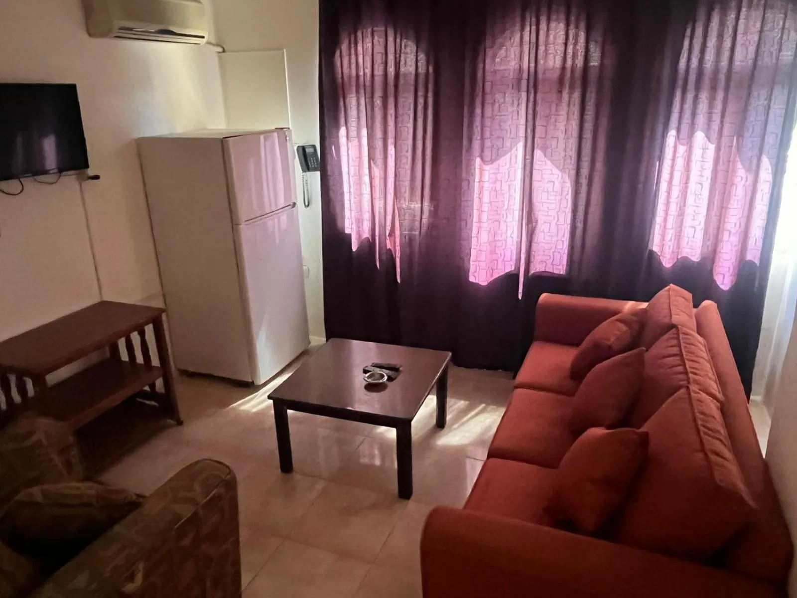 Living room in Sami Apartments