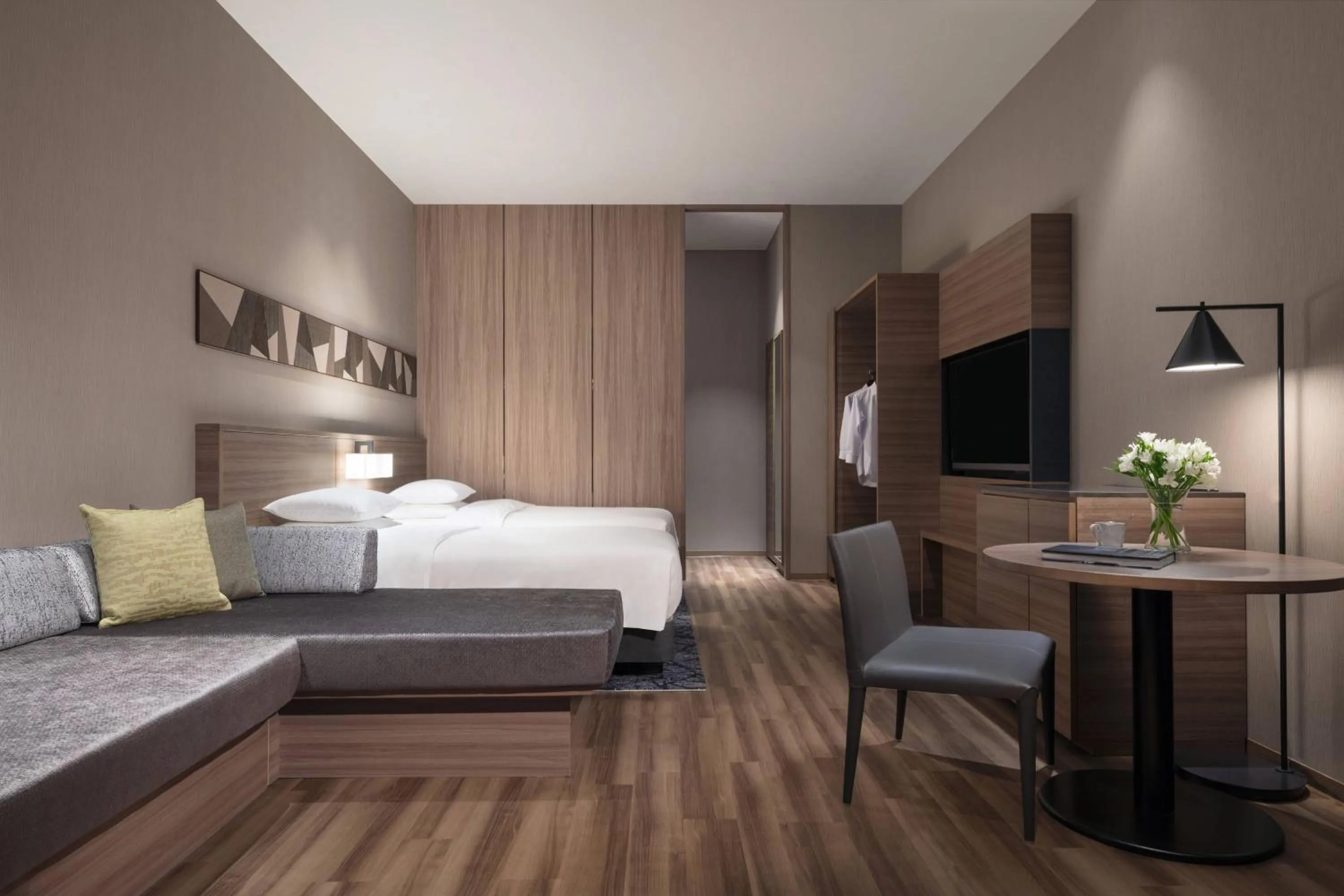 Photo of the whole room, Bed in Izu Marriott Hotel Shuzenji