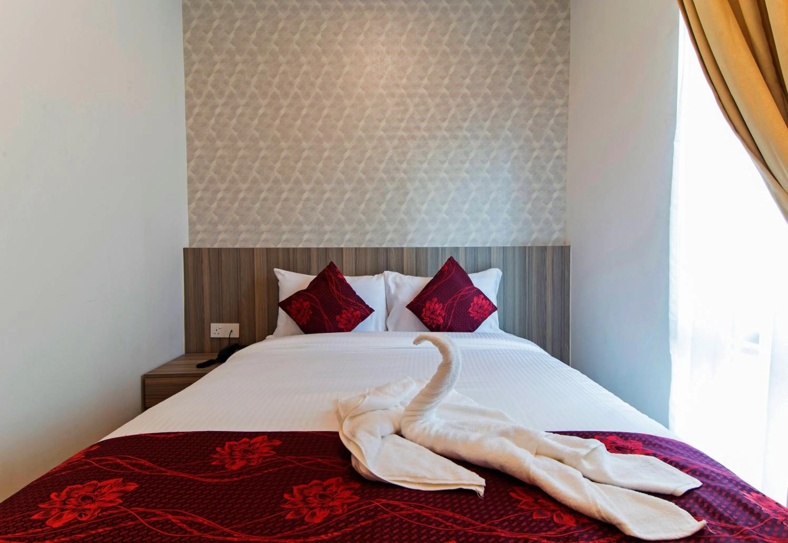 Bed in Signature International Hotel China Town