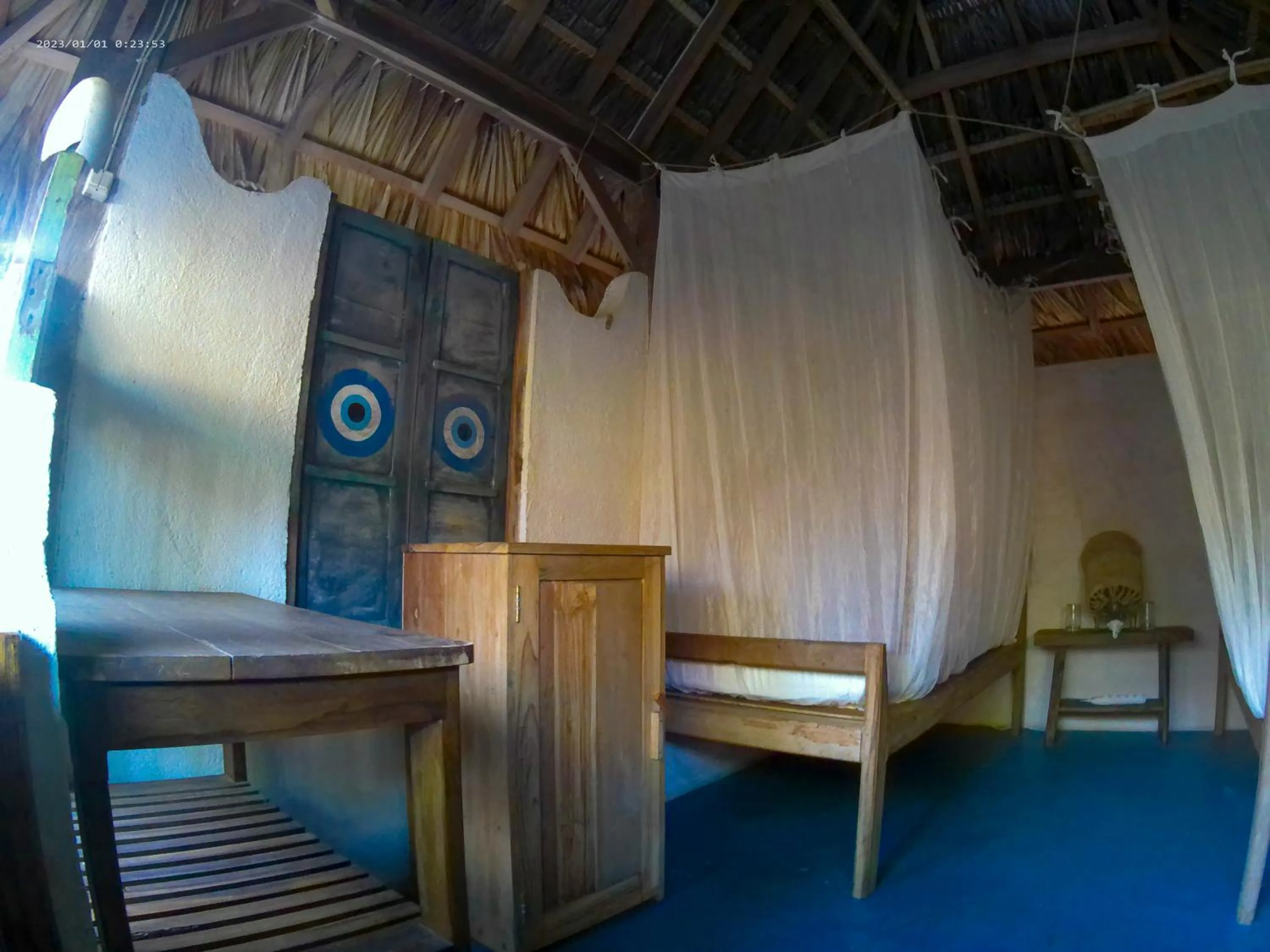 Bed in Utopia Rote Lodge