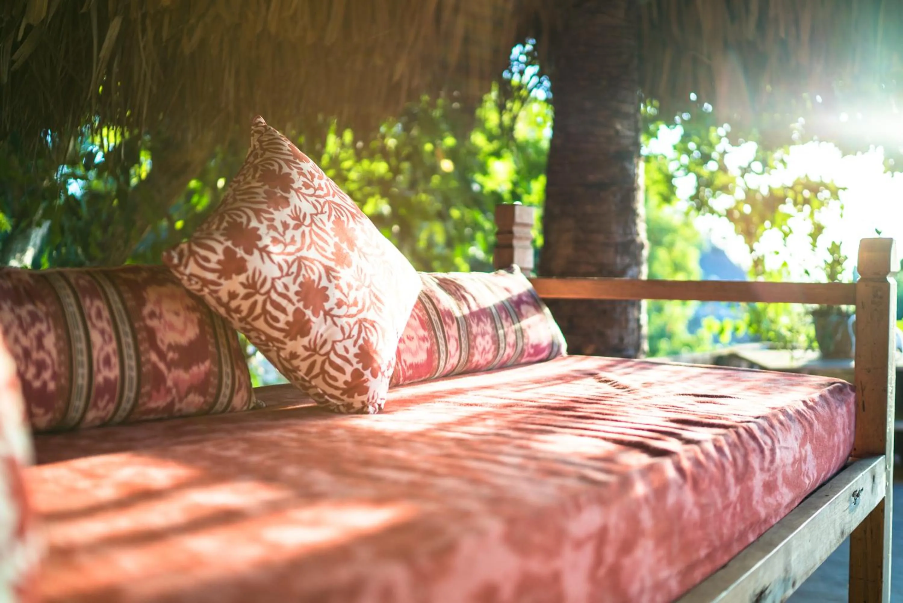 Bed in Utopia Rote Lodge