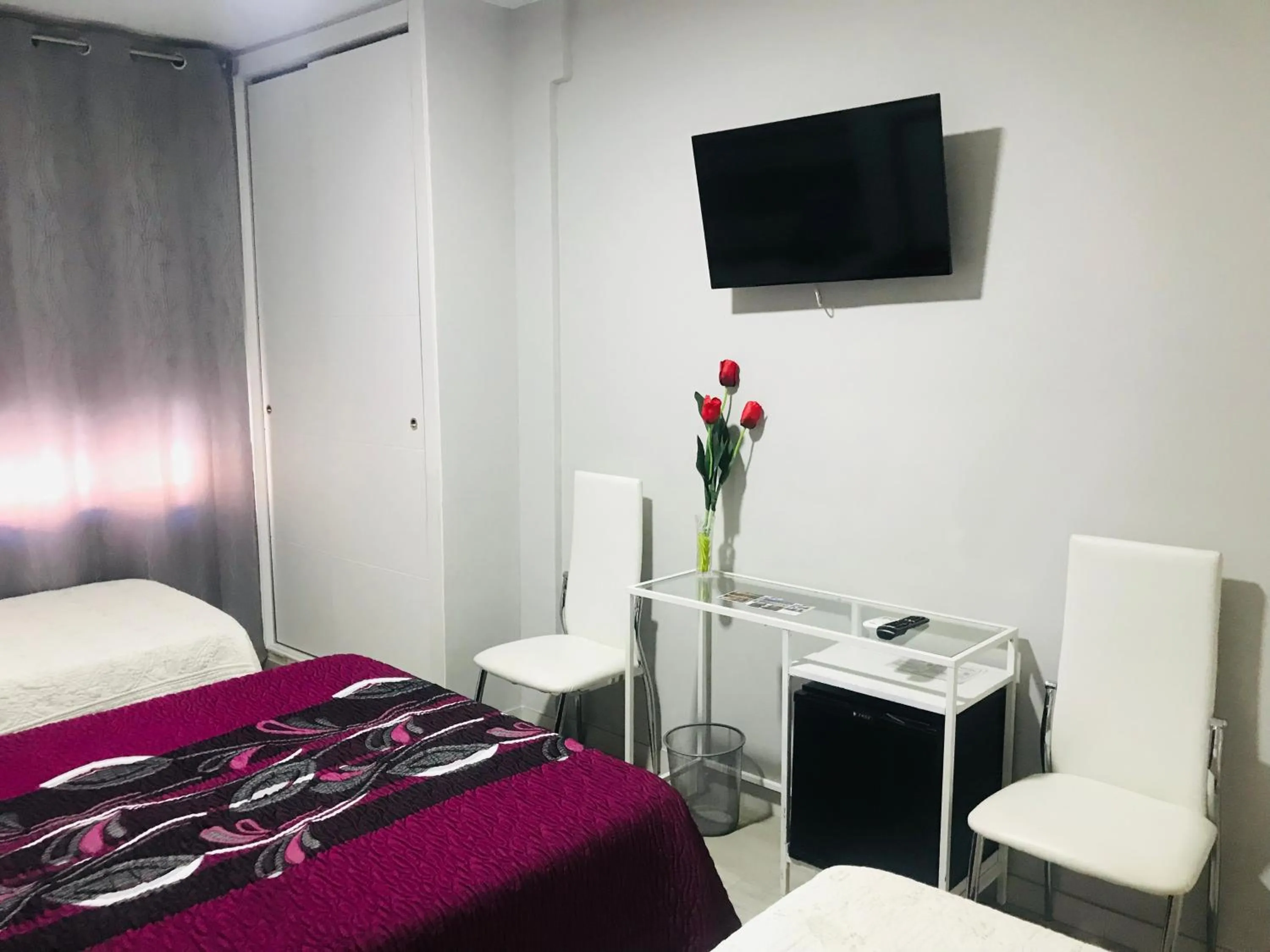 Bed in San Pablo Rooms