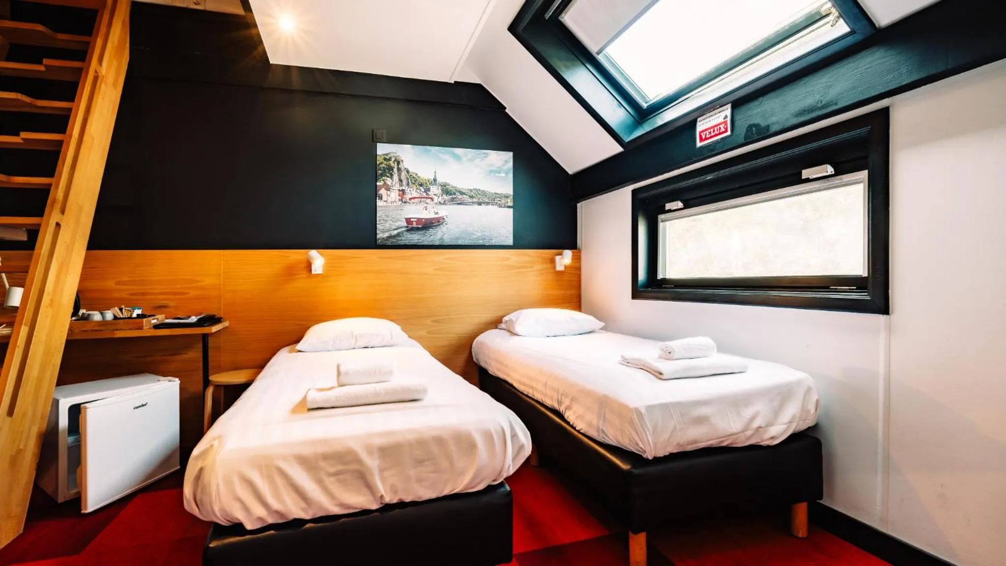 Bedroom, Bed in Hotel Aquatel