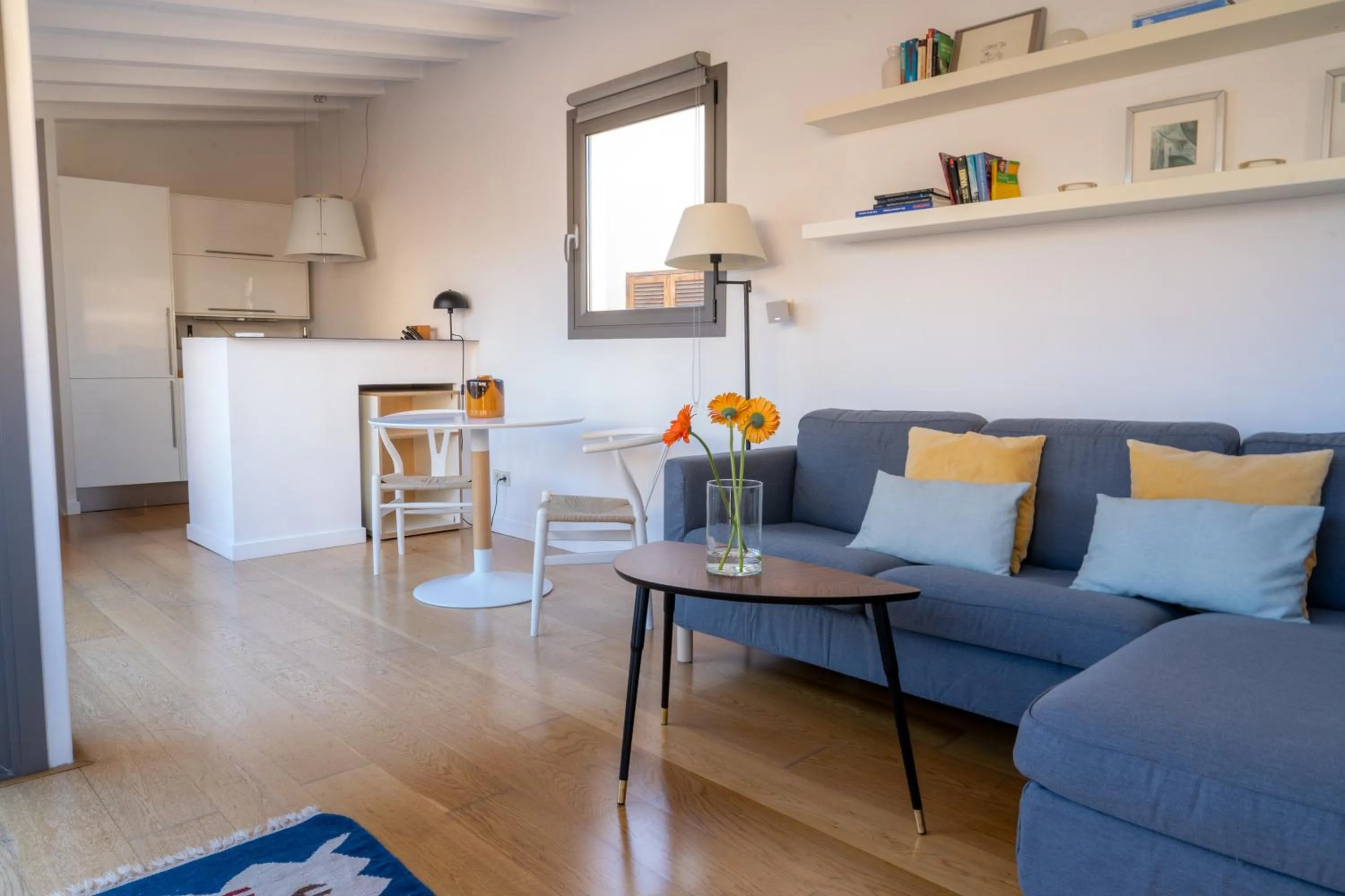 Living room in Canavall