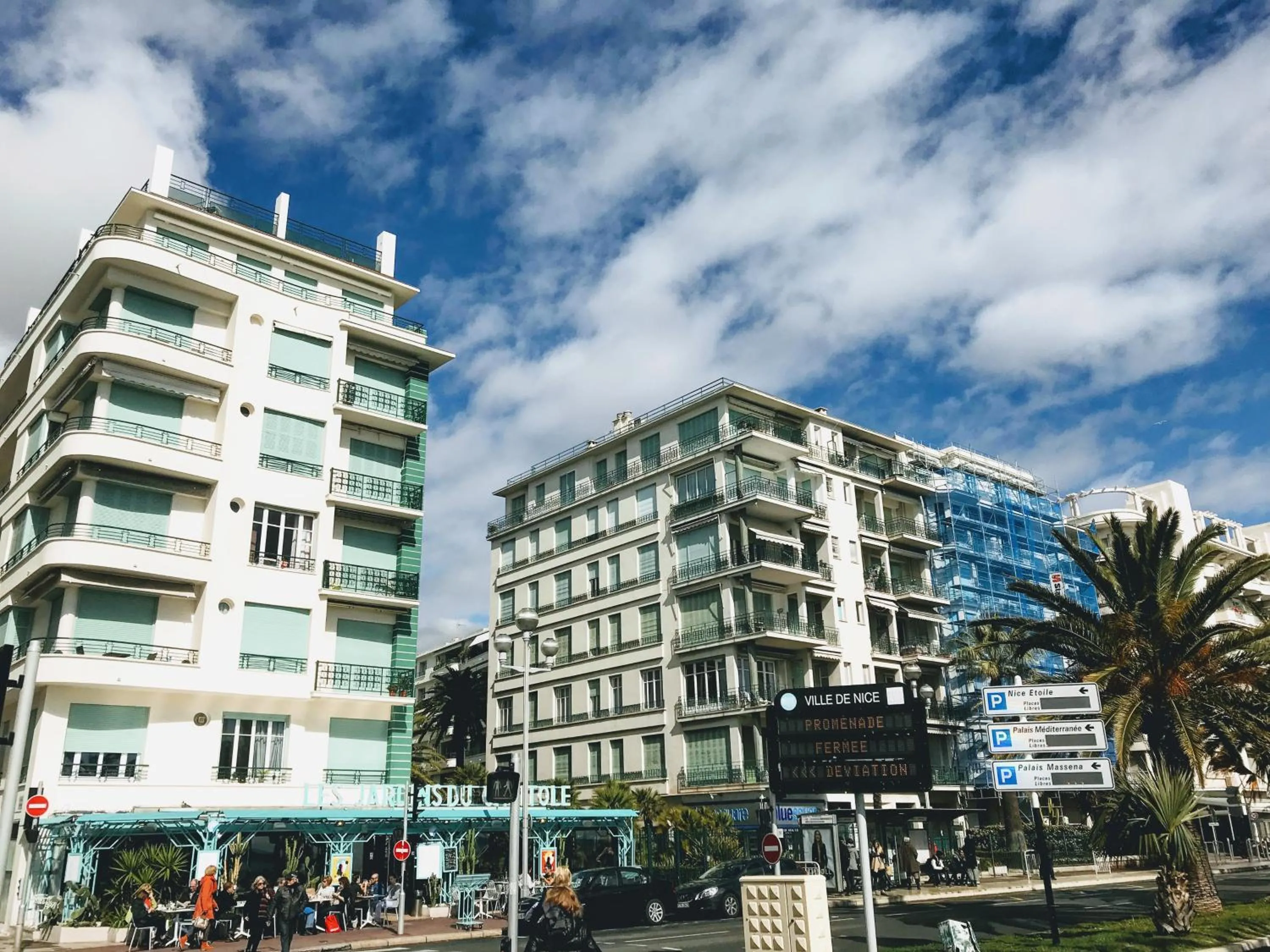 Property building in Nice Beach - Promenade Des Anglais