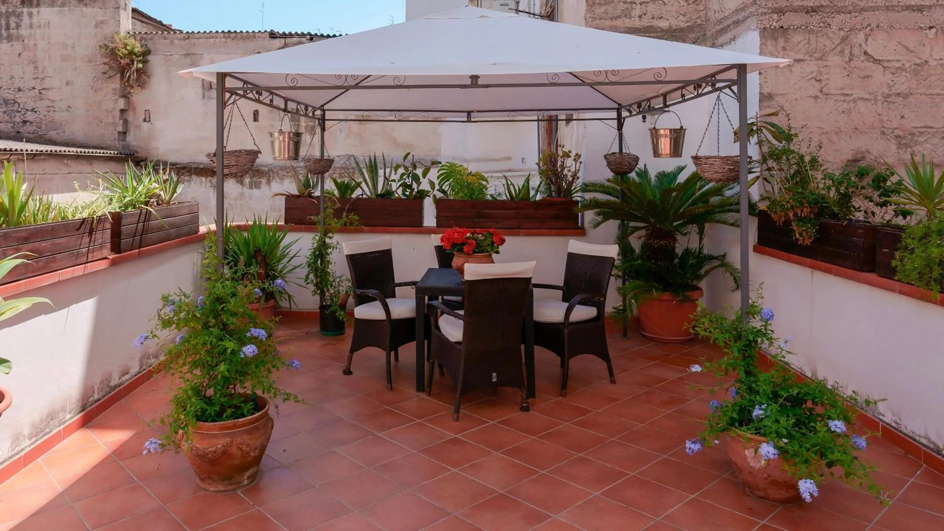 Balcony/Terrace in B&B Il Melograno Taranto