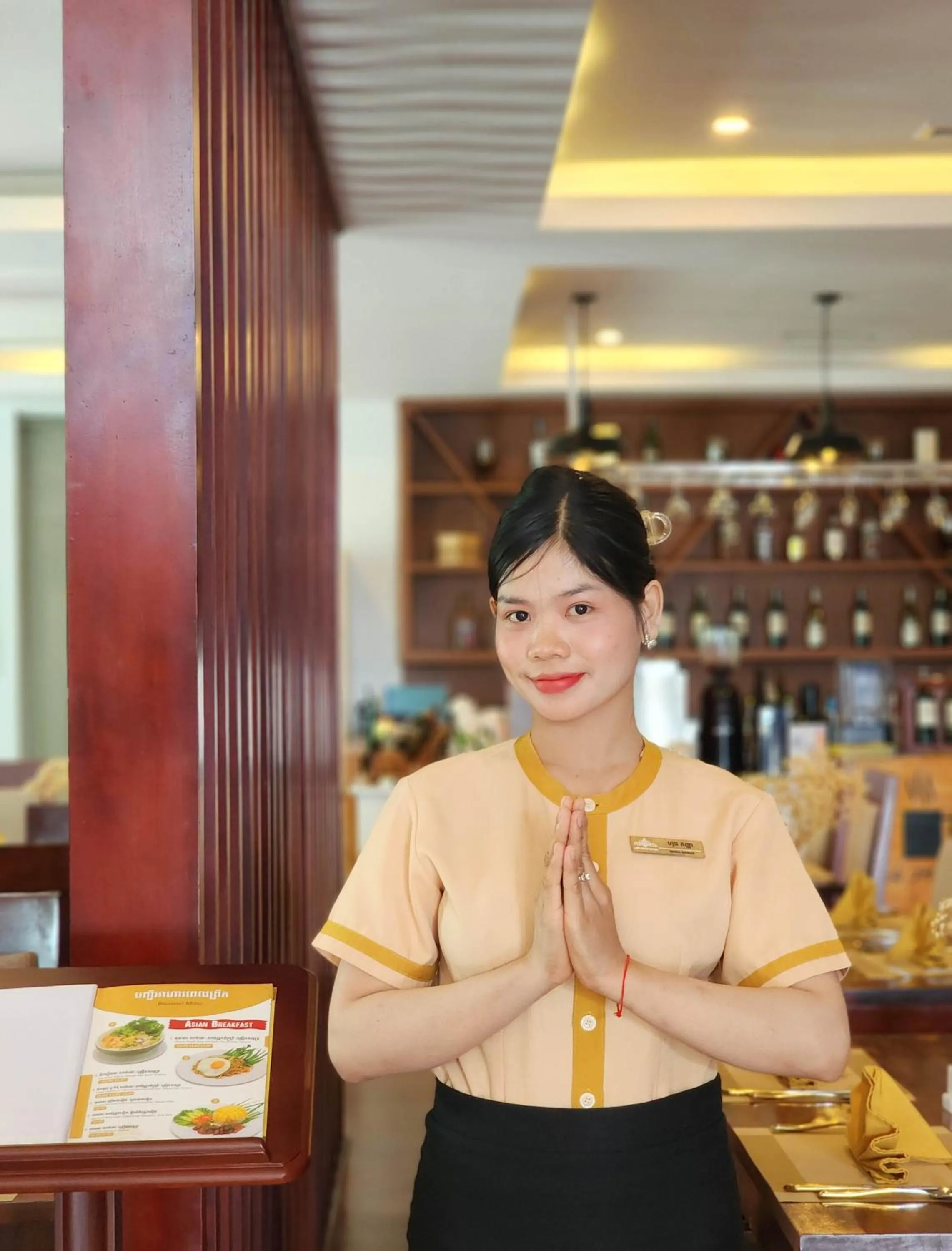 Staff in Lbn Asian Hotel