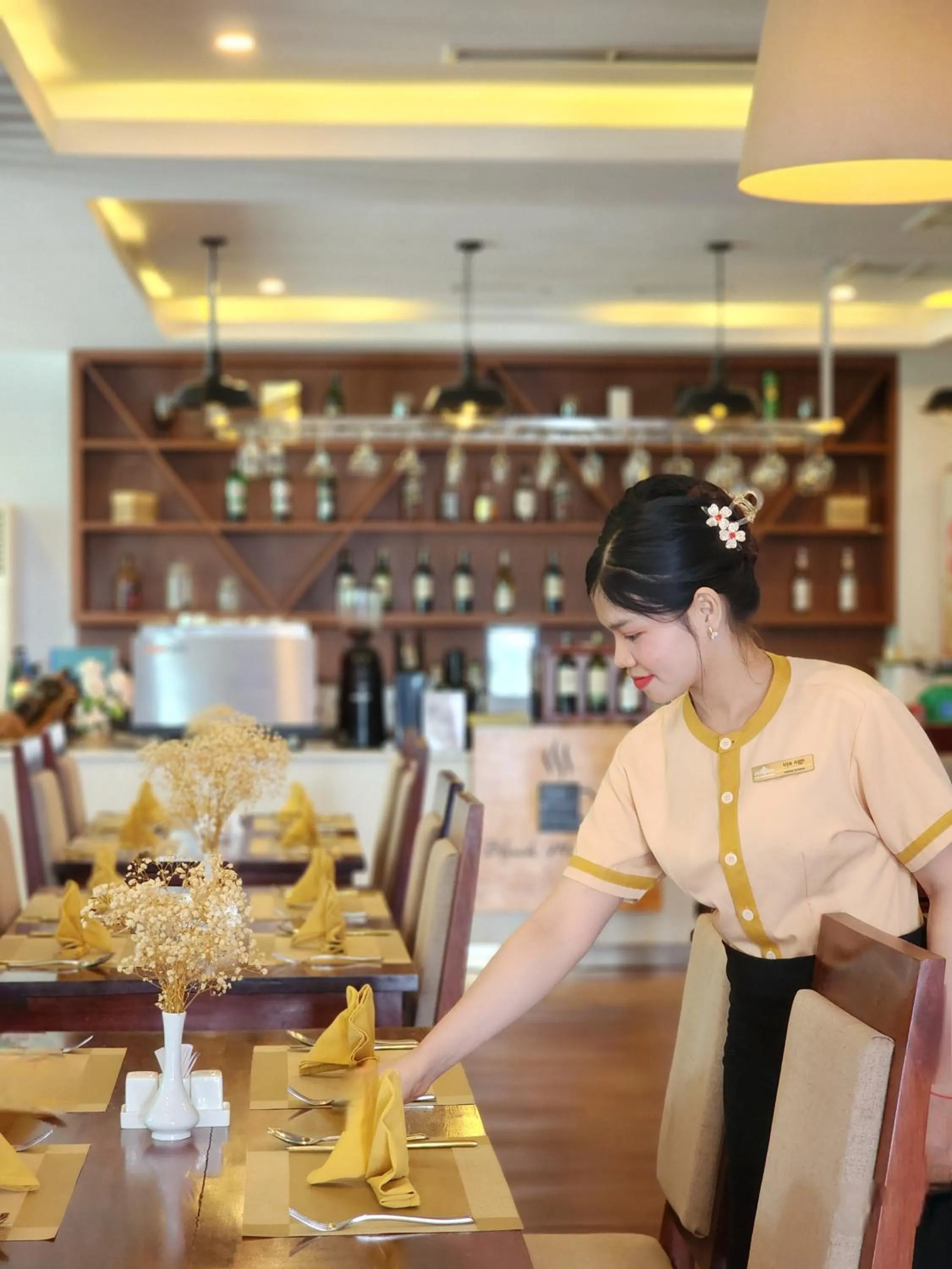 Staff in Lbn Asian Hotel