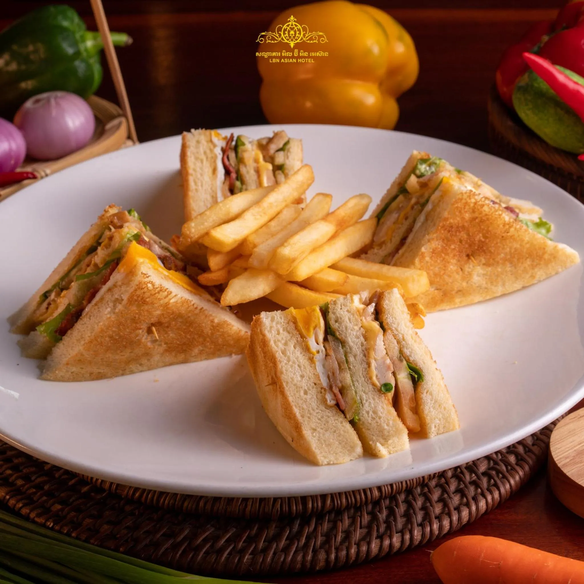 Food in Lbn Asian Hotel