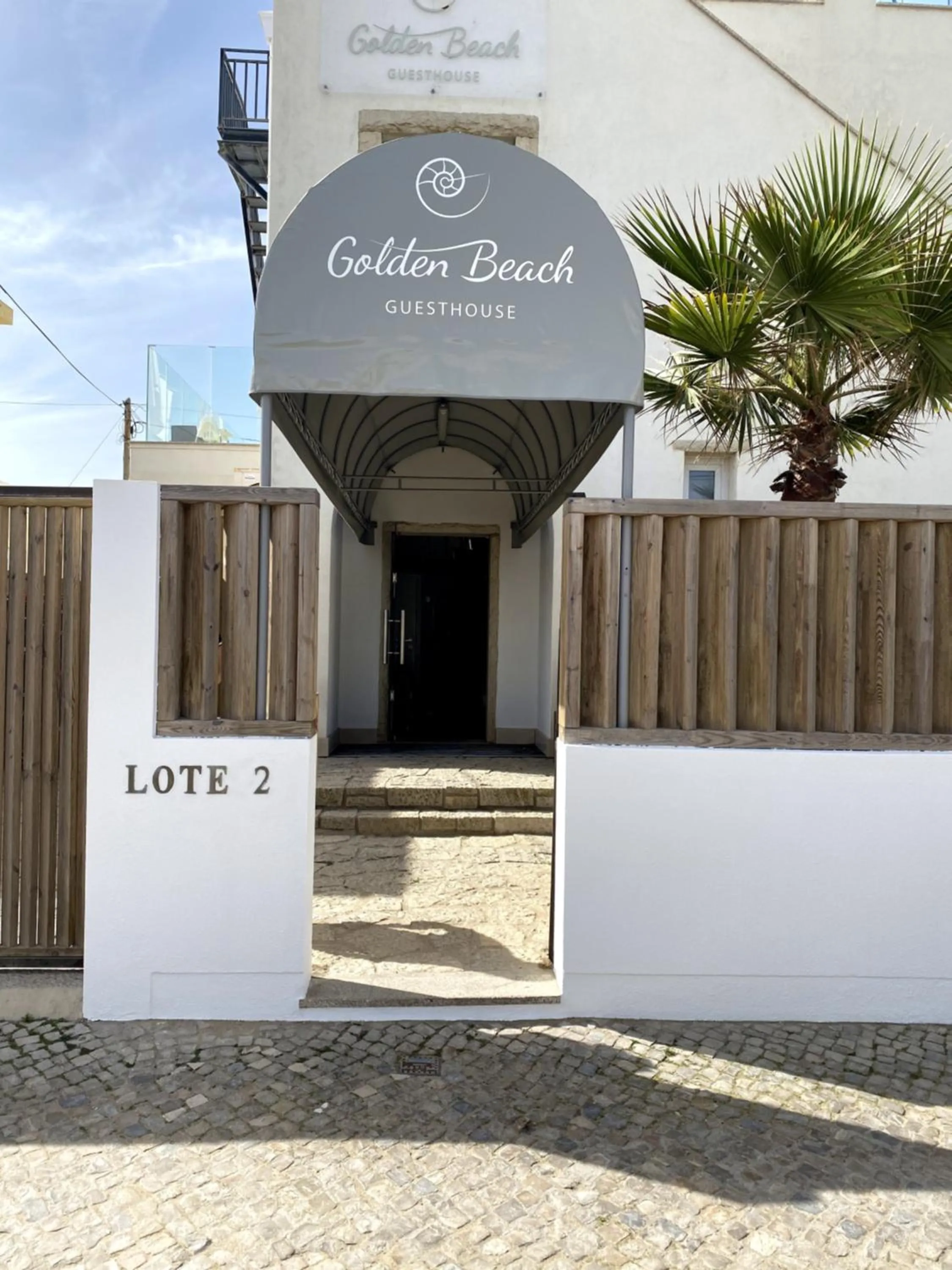 Facade/entrance in Golden Beach Guest House & Rooftop Bar