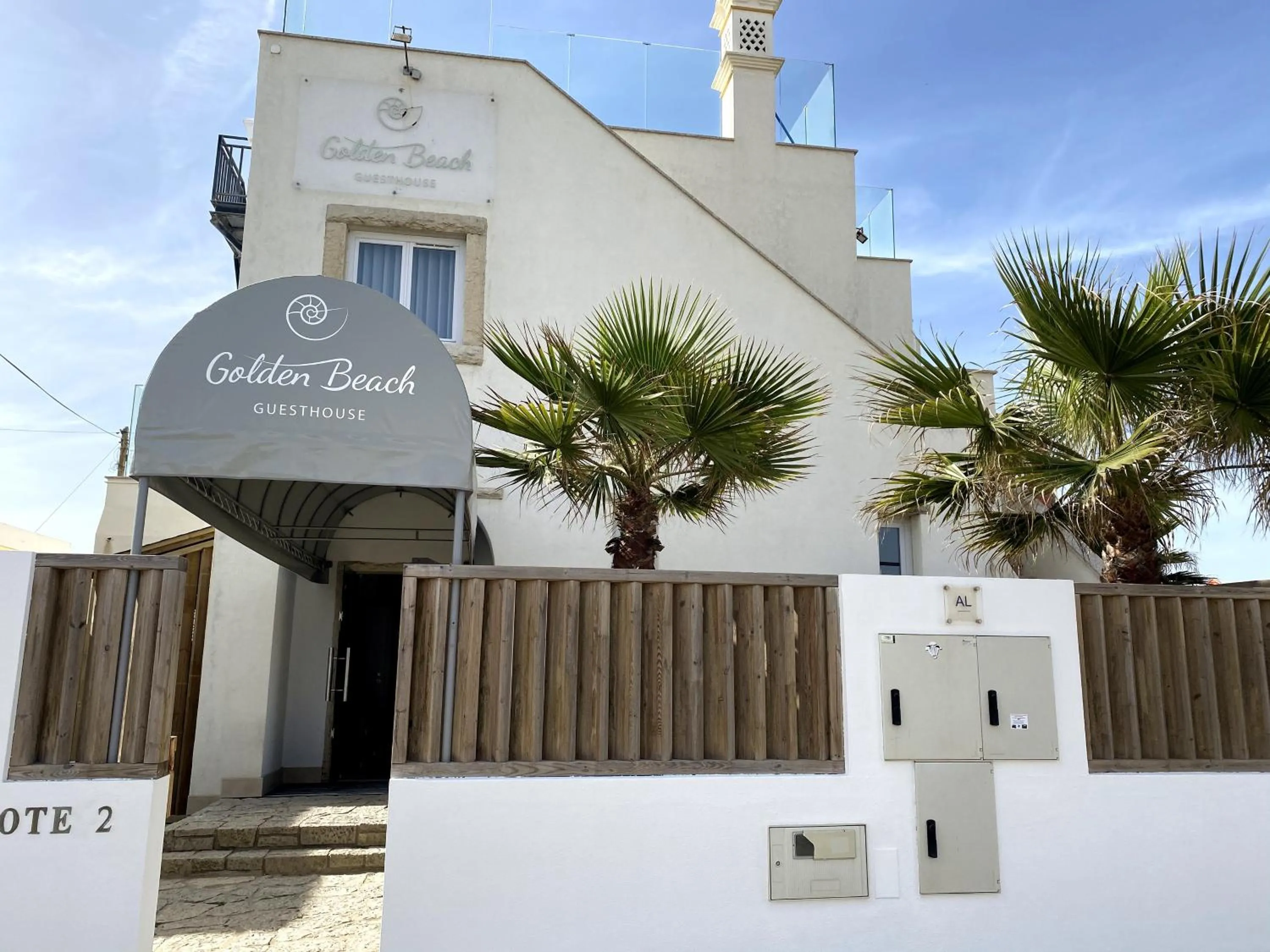 Facade/entrance in Golden Beach Guest House & Rooftop Bar