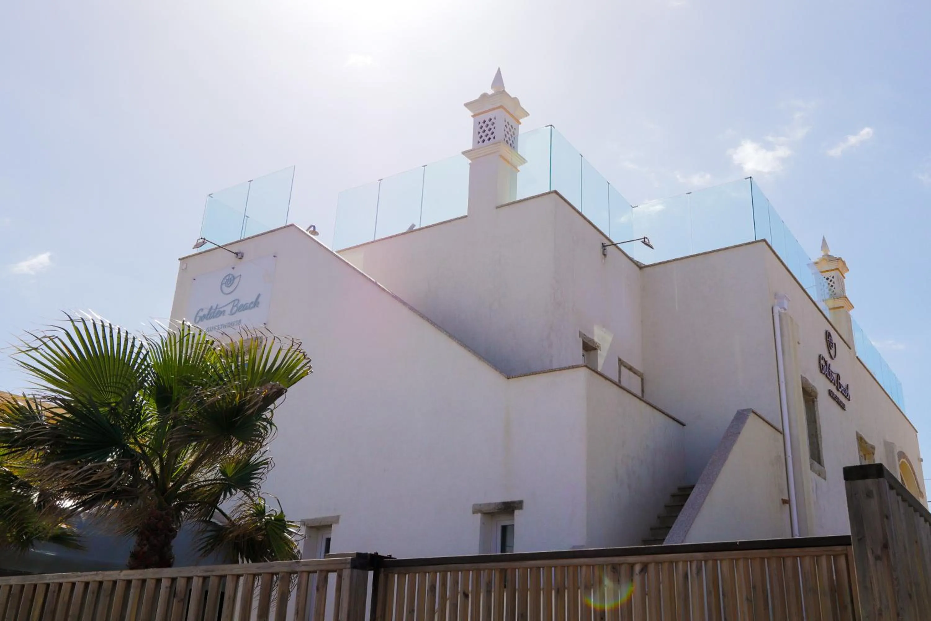 Property building in Golden Beach Guest House & Rooftop Bar