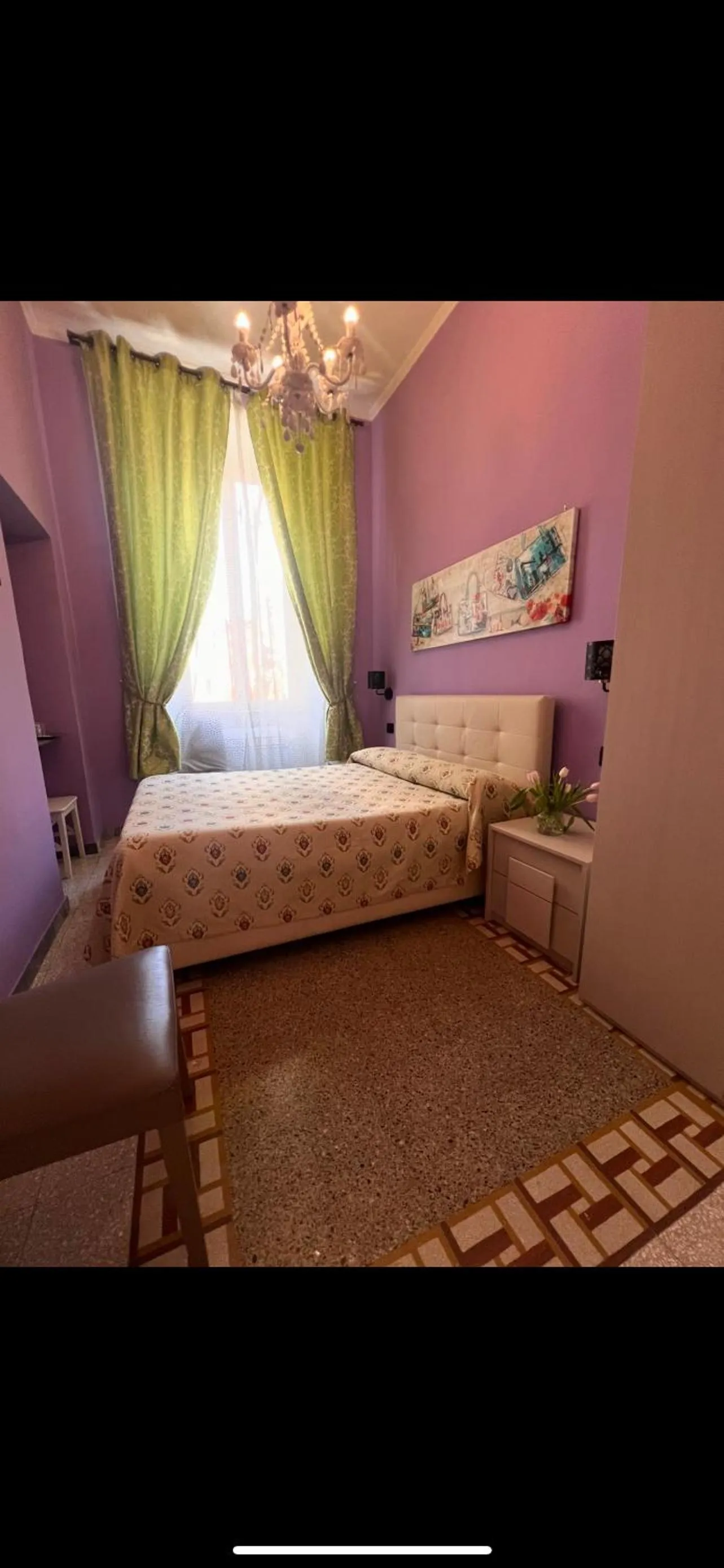 Bed in Guest House Biondi