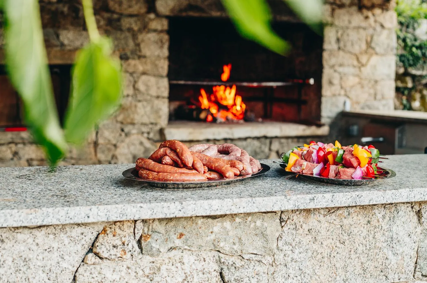 BBQ facilities in B&B A Chjusellina