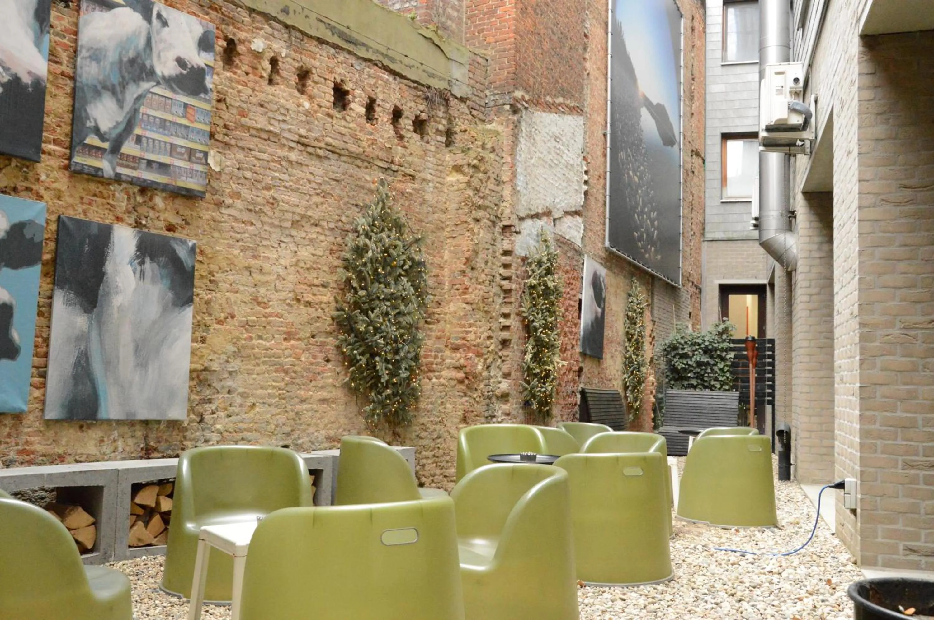 Patio in BANKS Antwerp