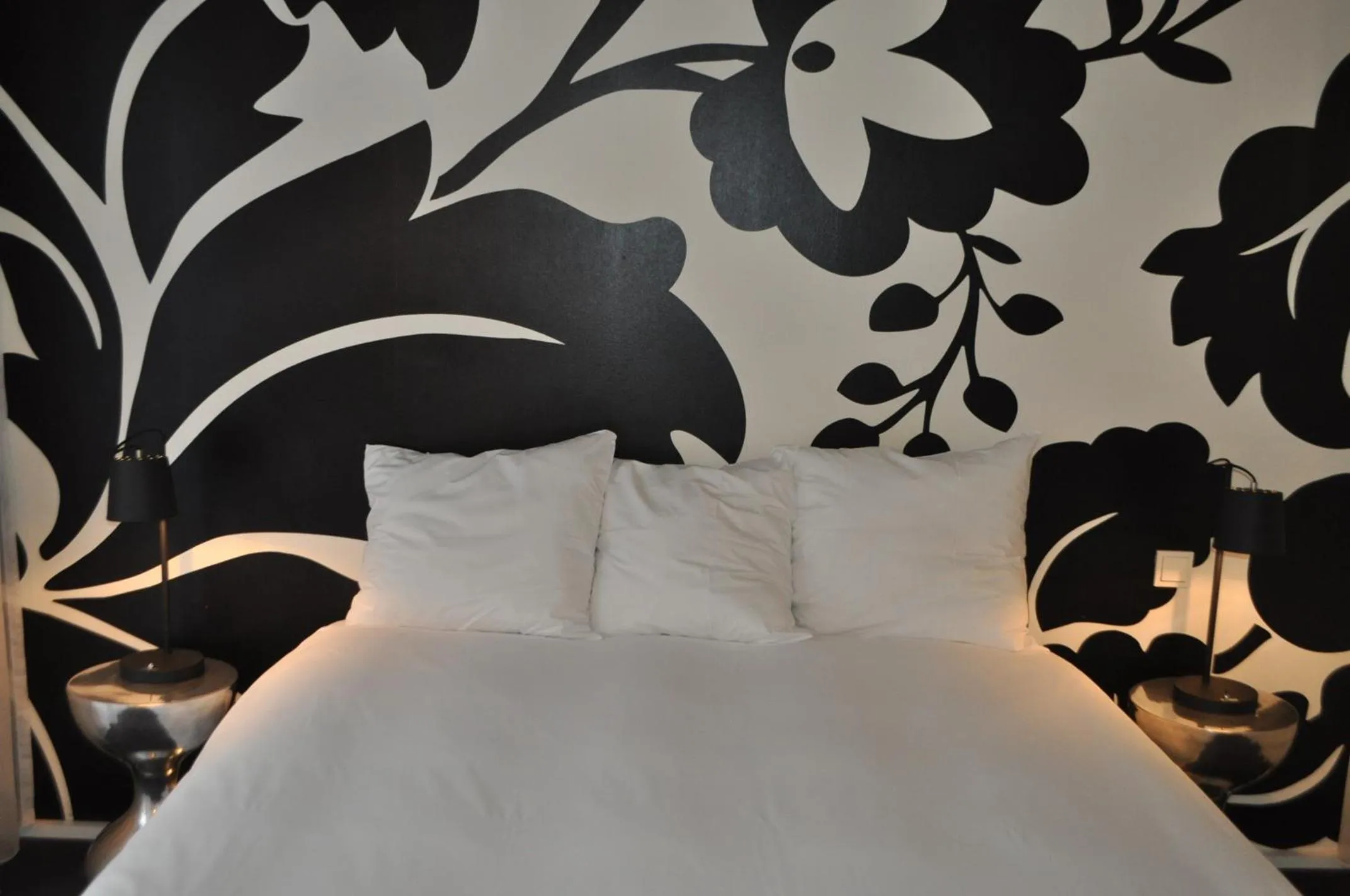 Decorative detail, Bed in BANKS Antwerp