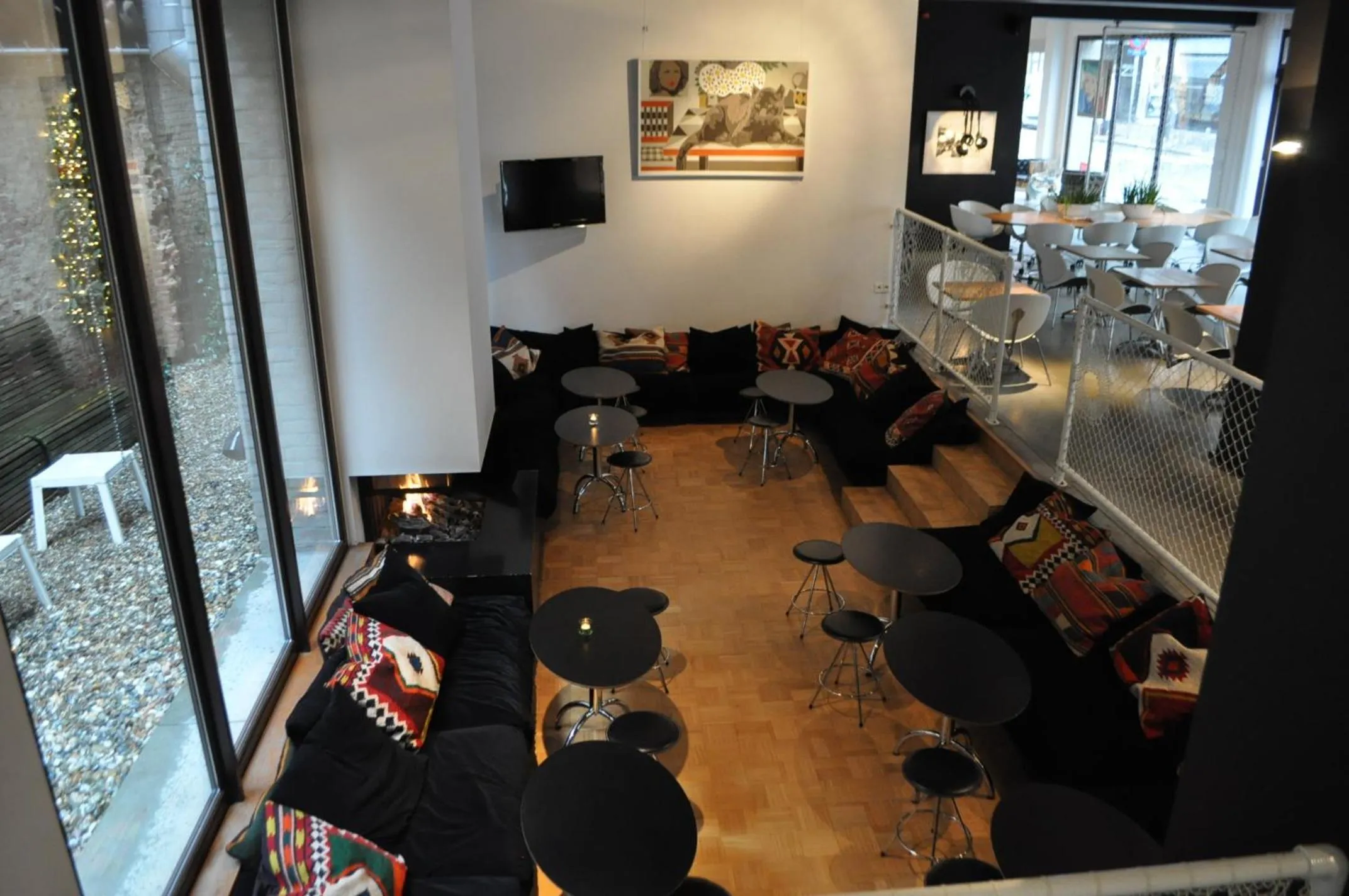 Communal lounge/ TV room in BANKS Antwerp