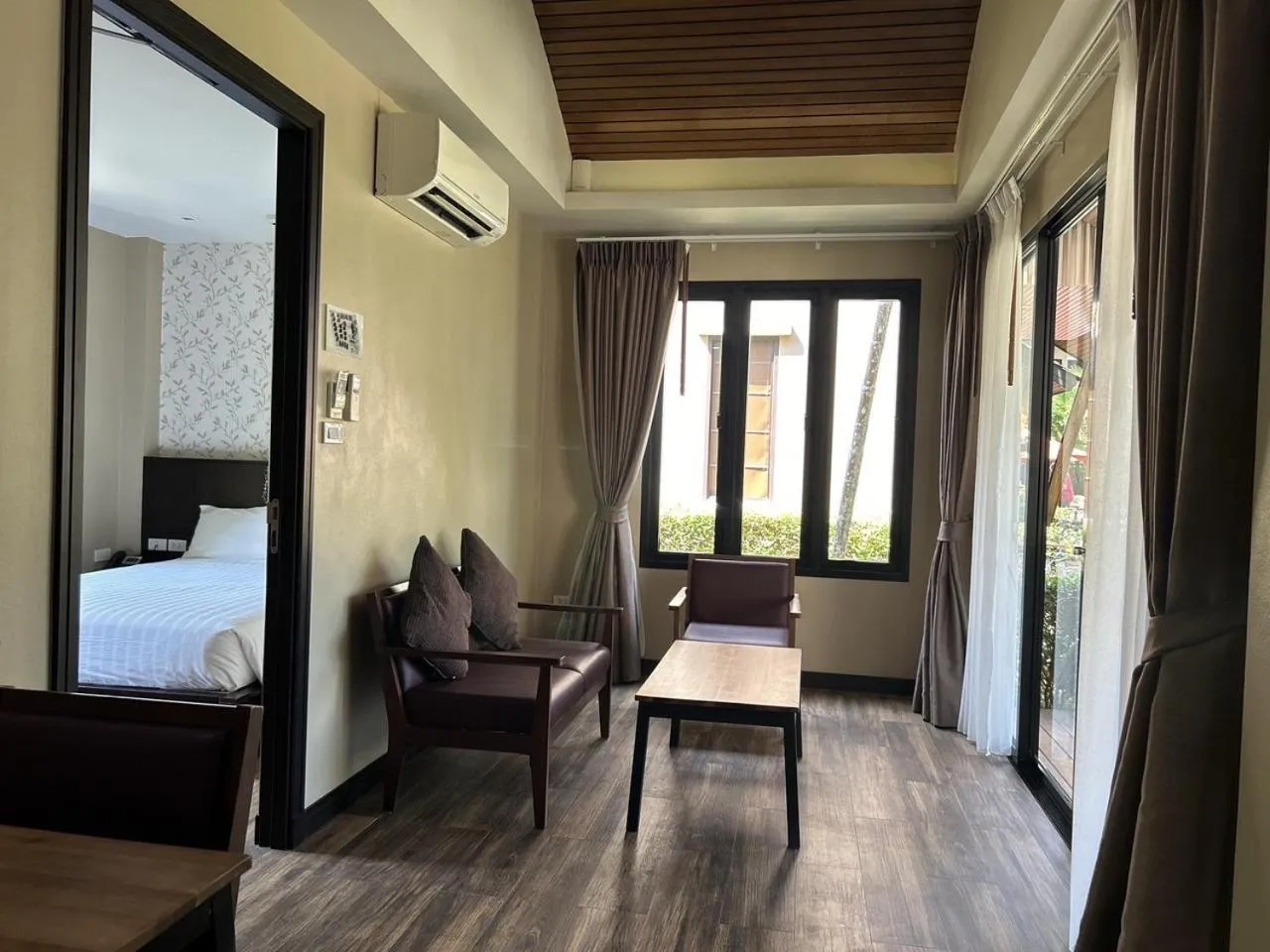 Living room, Bed in Aonang Hill Krabi-SHA Extra Plus