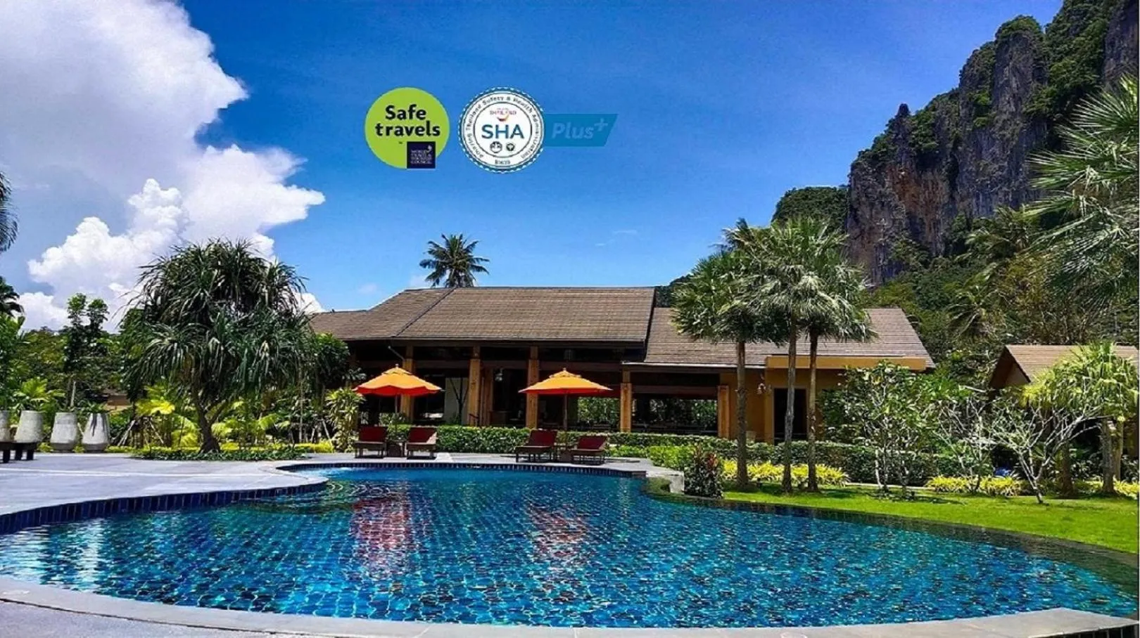 Pool view in Aonang Hill Krabi-SHA Extra Plus