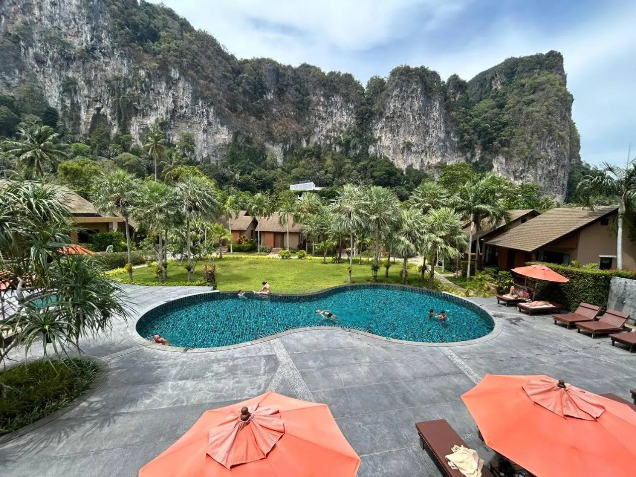 Pool view in Aonang Hill Krabi-SHA Extra Plus