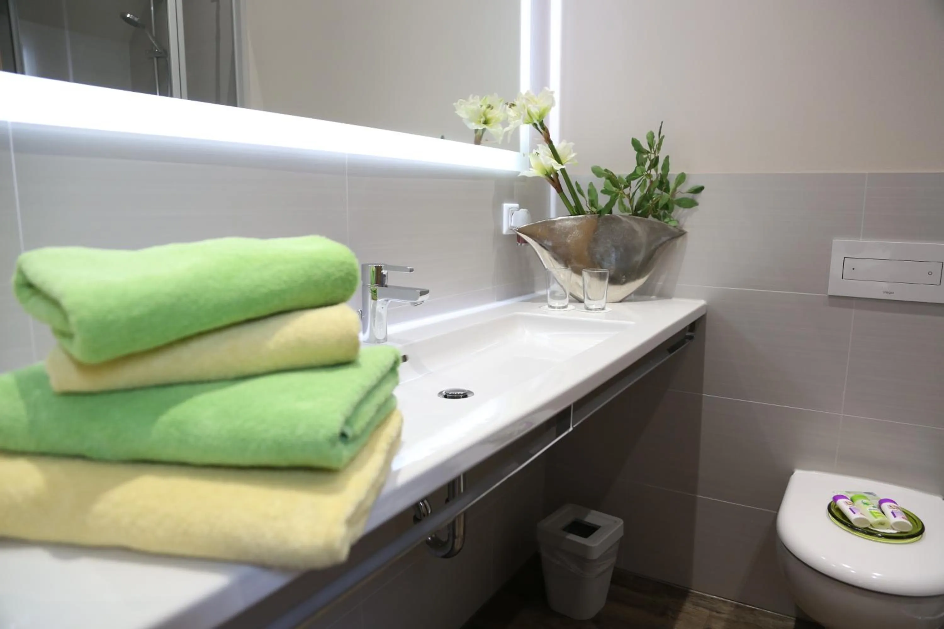 Shower in Wasmayr Hof