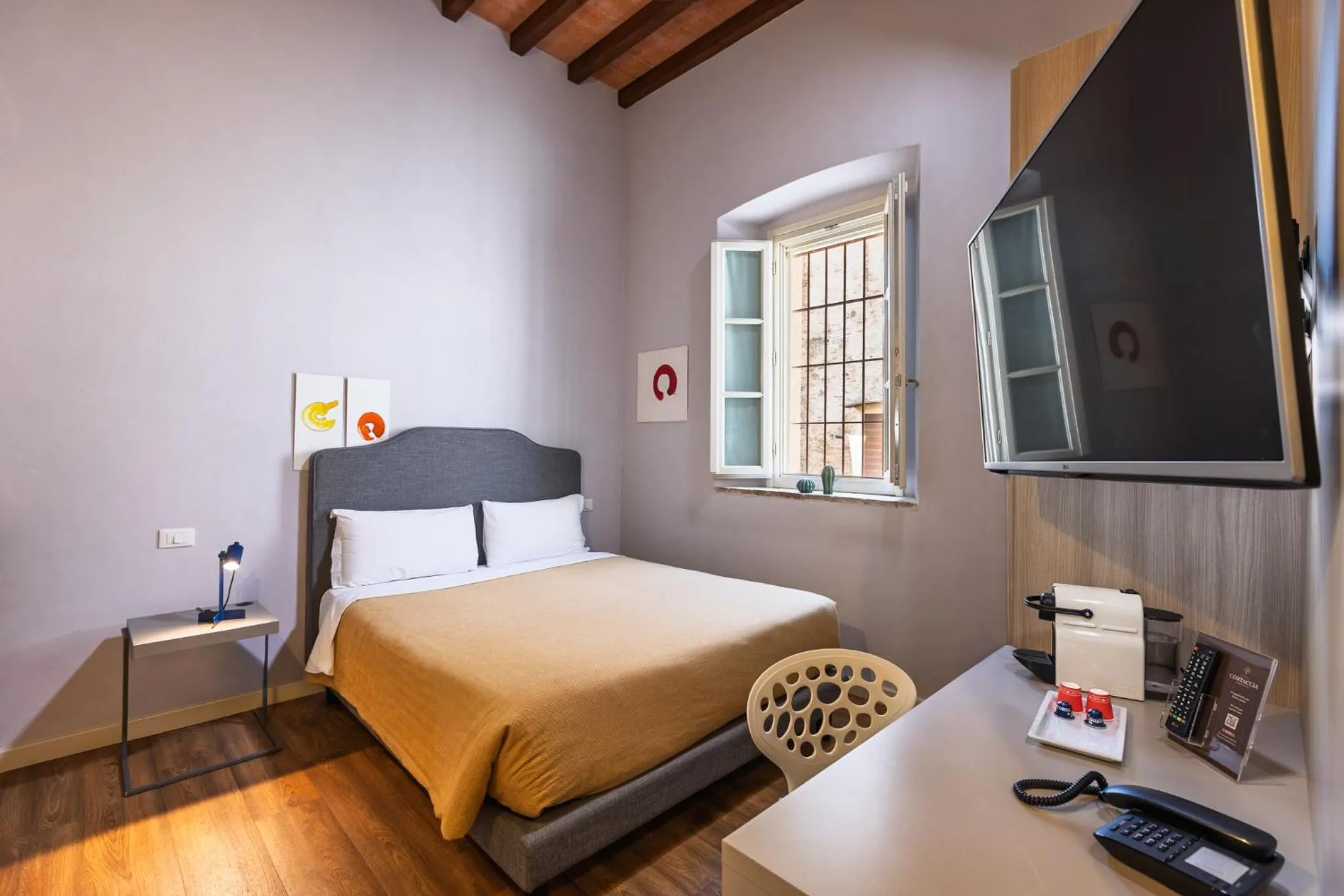 Bed in Hotel Cortaccia Sanvitale