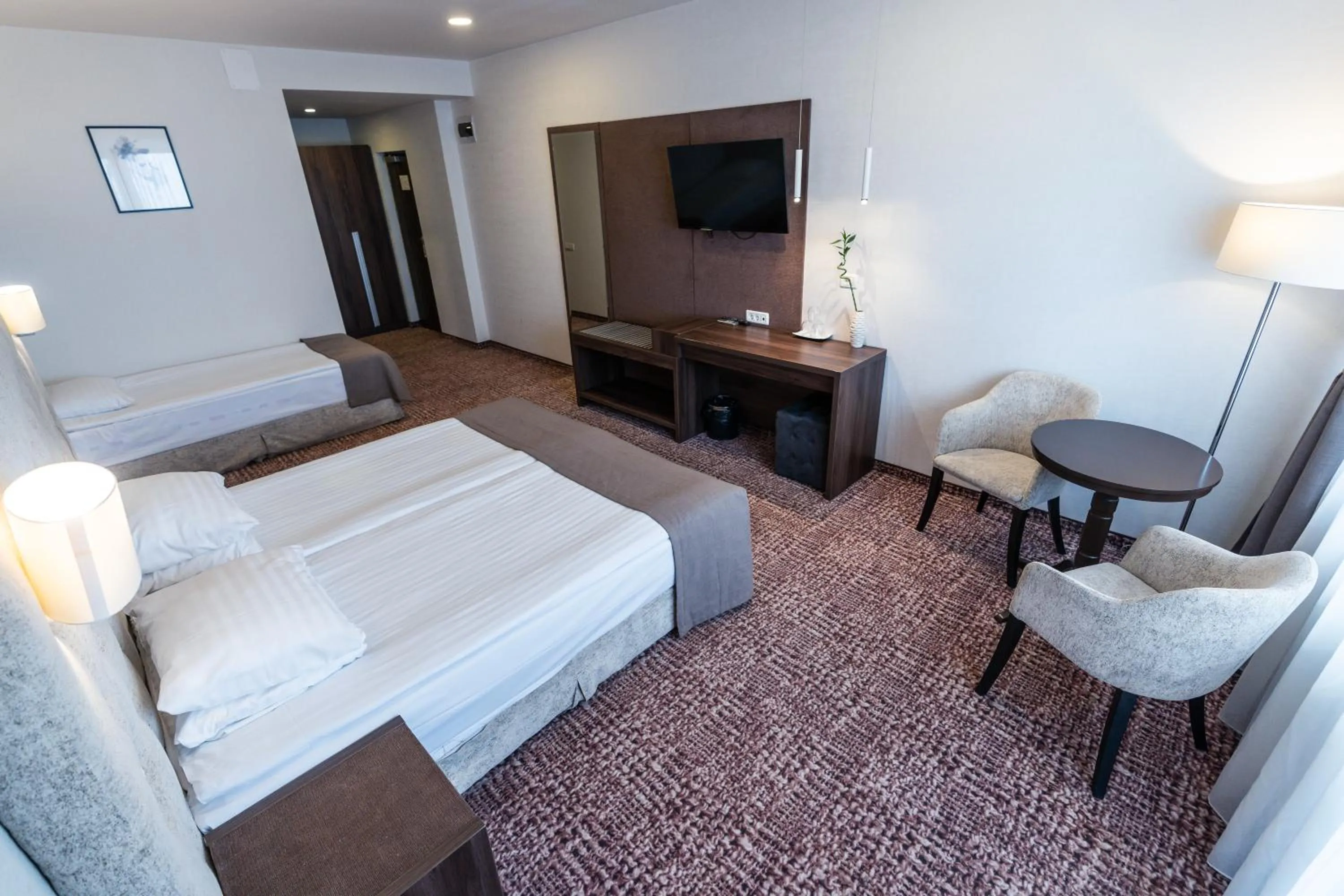 Bed in Grand Hotel Belvedere