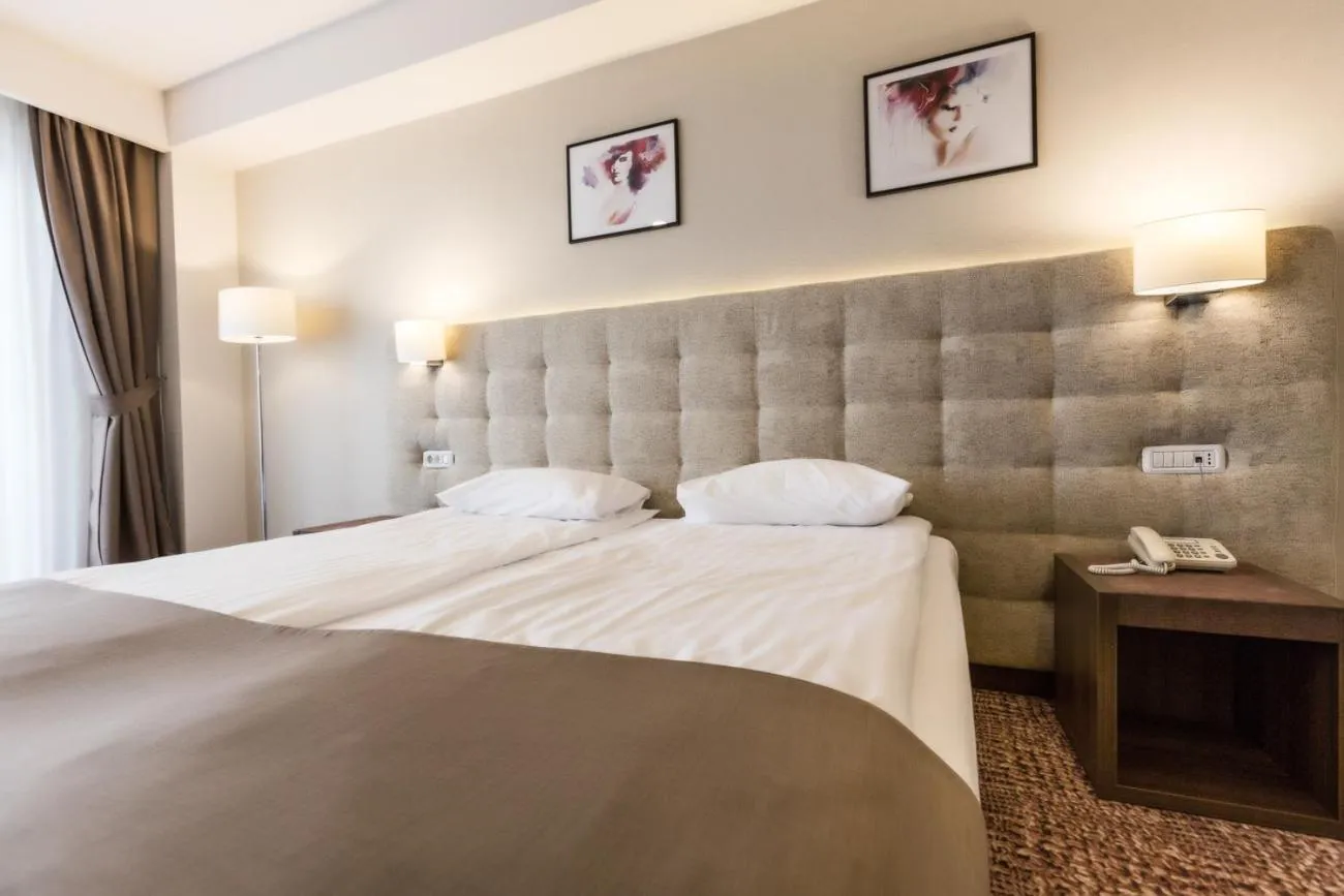 Bed in Grand Hotel Belvedere