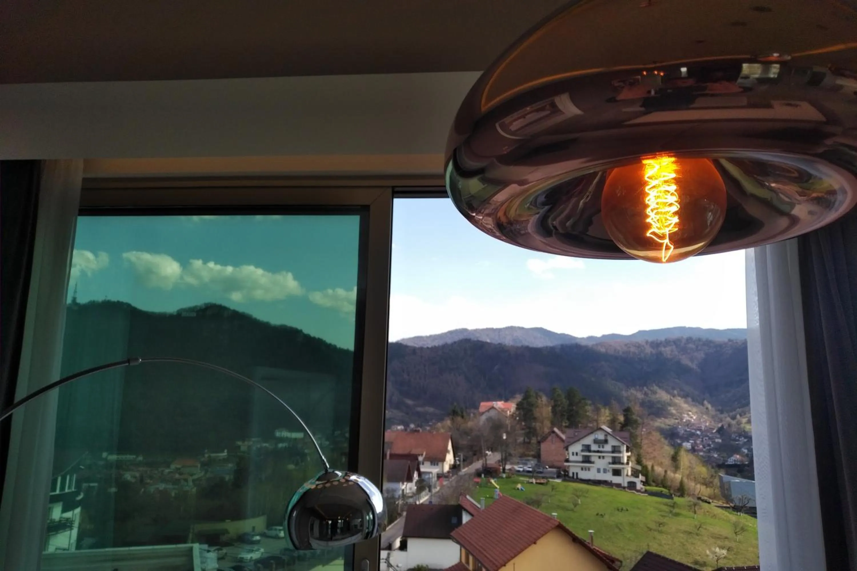 Mountain view in Grand Hotel Belvedere