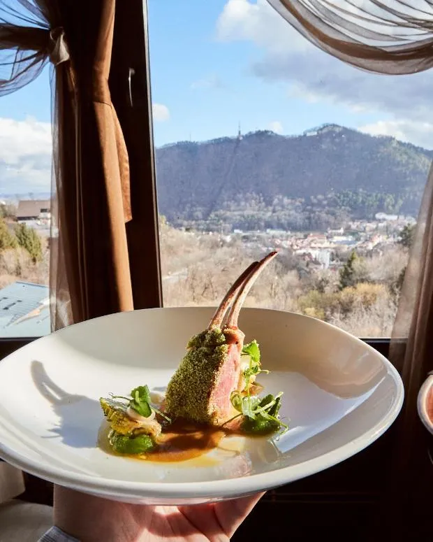 Restaurant/places to eat in Grand Hotel Belvedere