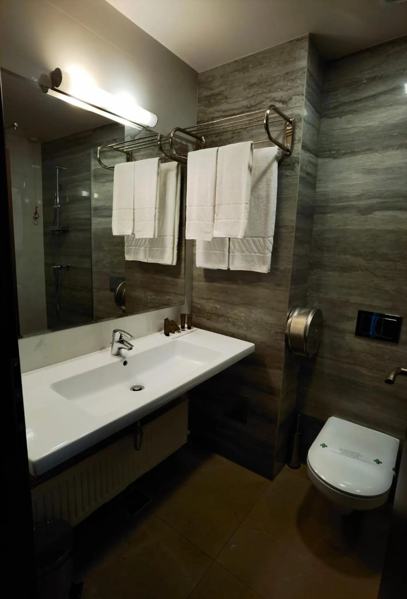 Bathroom in Grand Hotel Belvedere