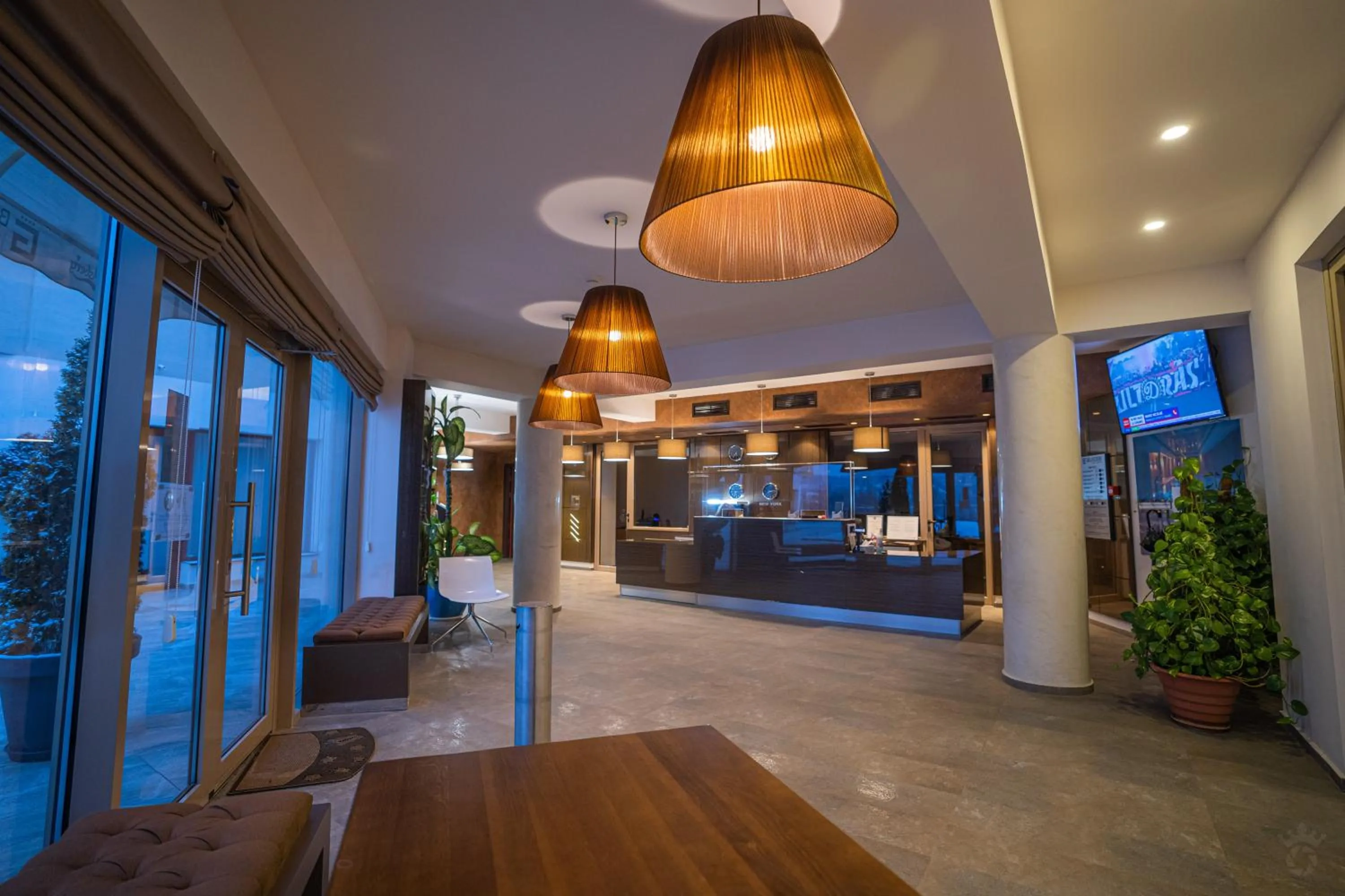 Lobby or reception in Grand Hotel Belvedere