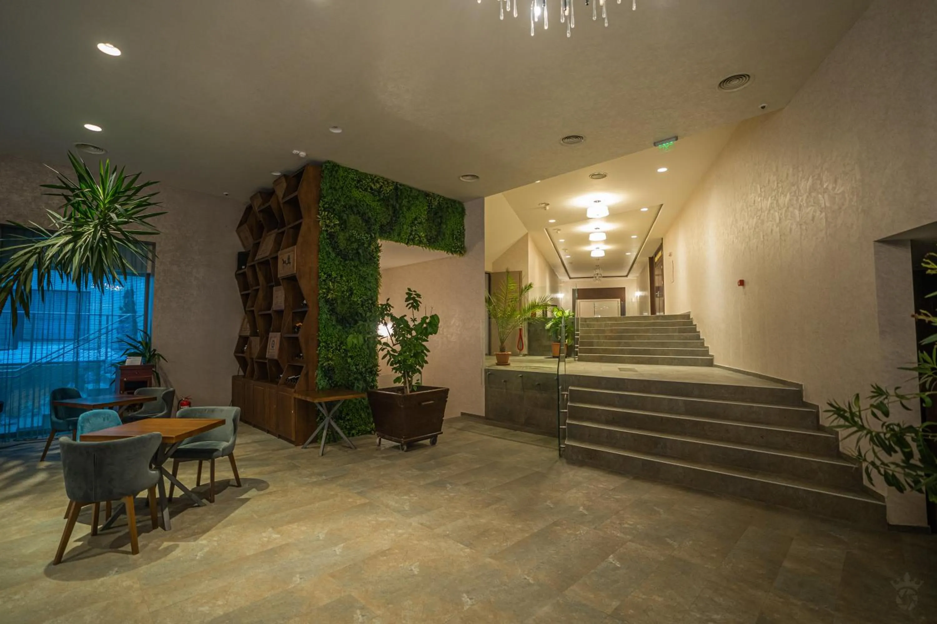 Lobby or reception in Grand Hotel Belvedere