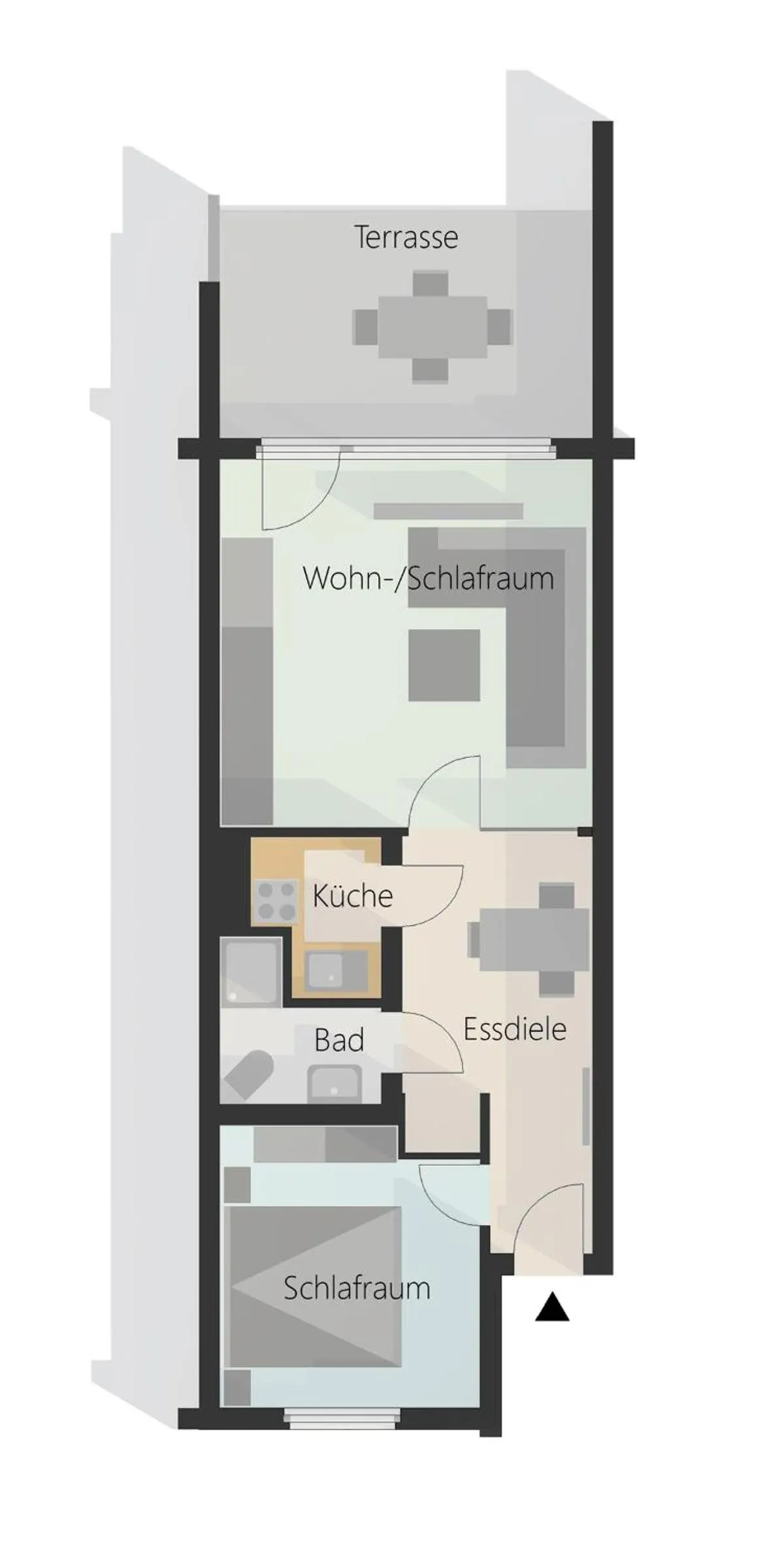 Floor plan in Borkum-Vier