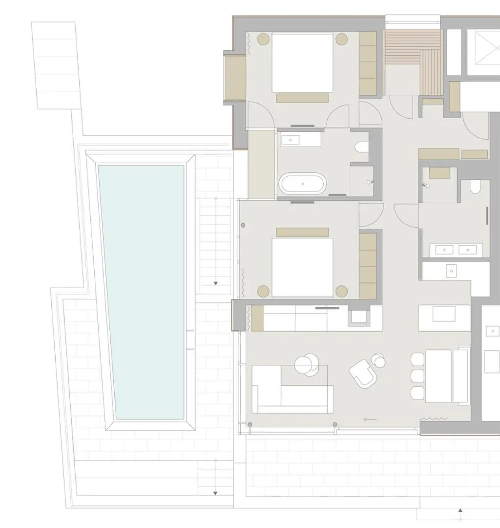 Property building in Chalet Hohe Welt - luxury apartments