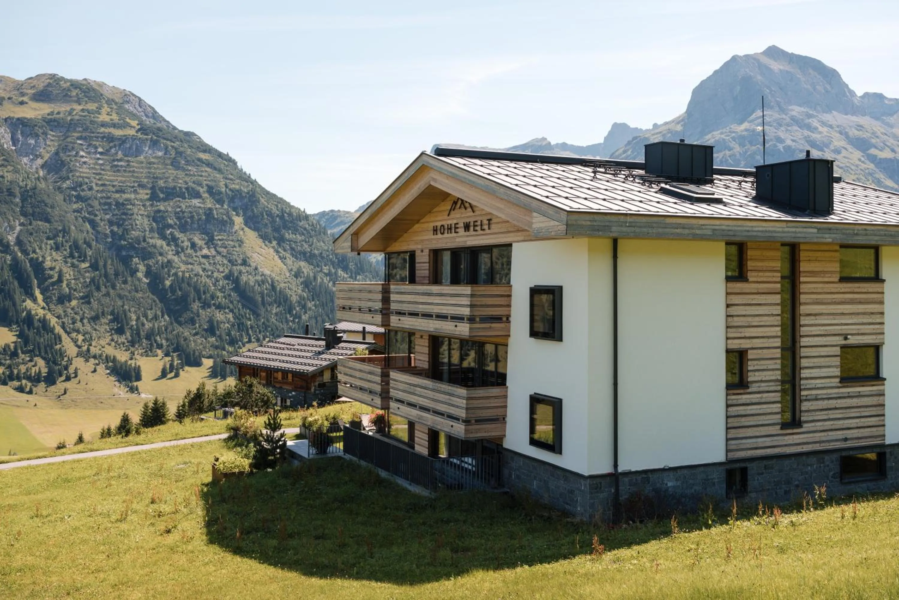 Natural landscape in Chalet Hohe Welt - luxury apartments