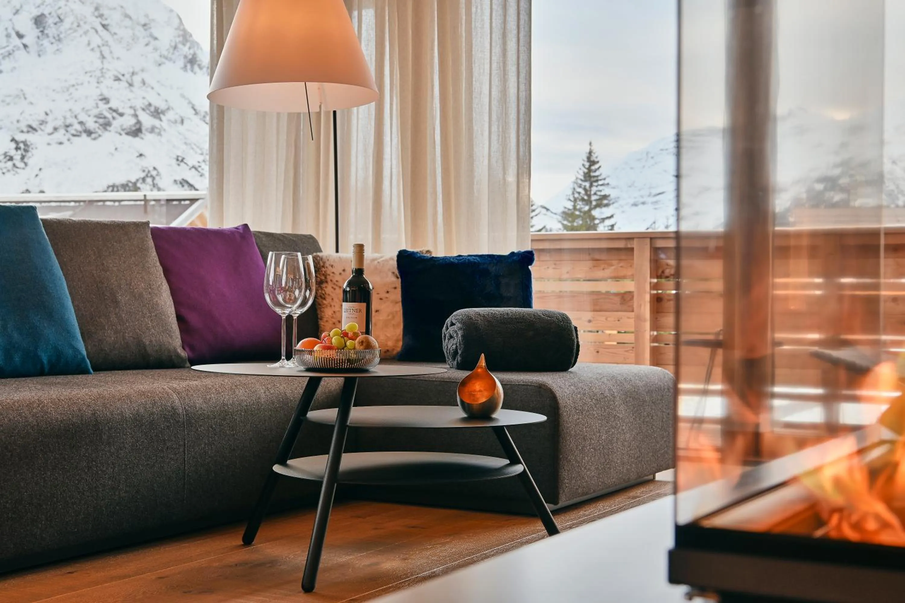 Winter in Chalet Hohe Welt - luxury apartments
