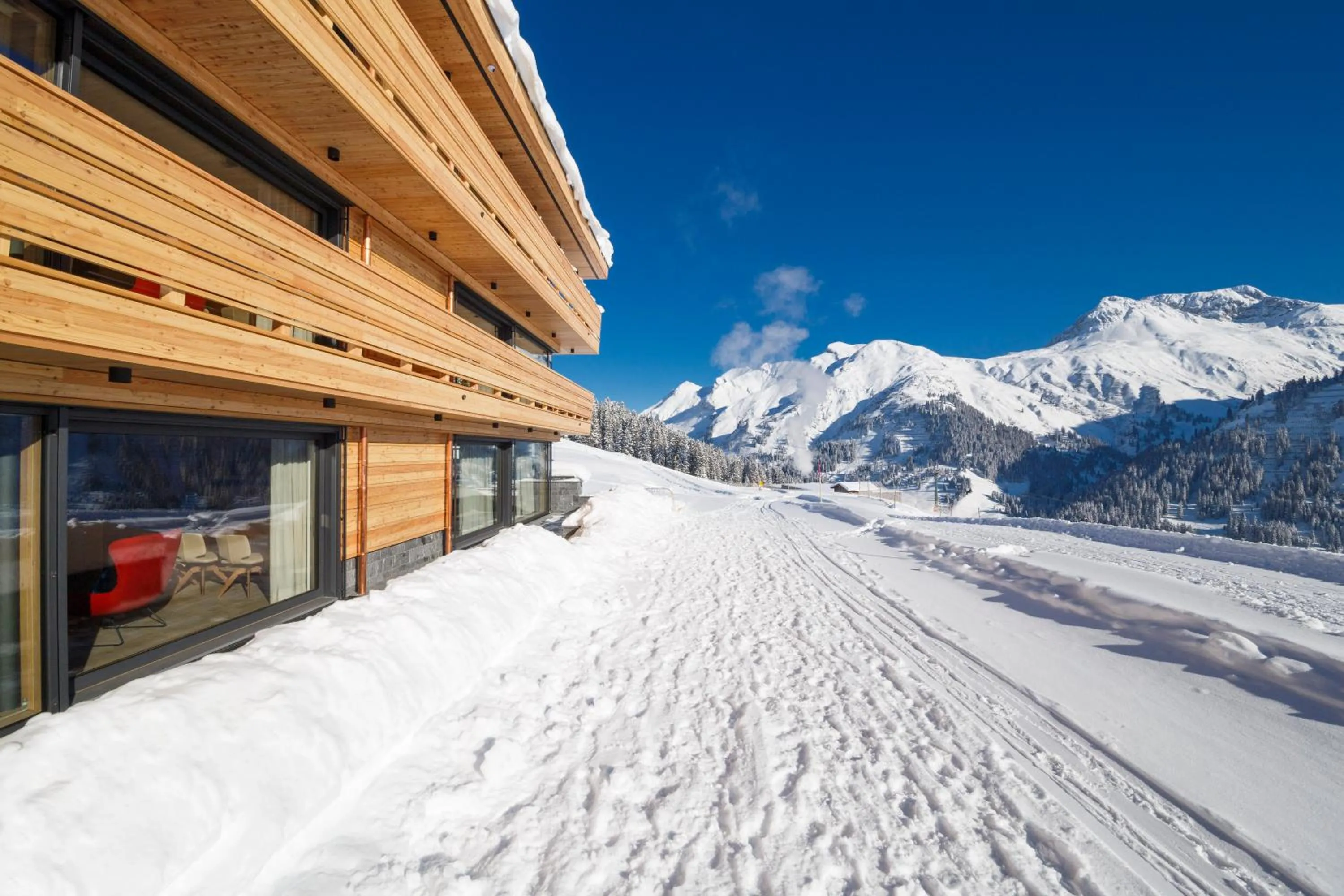 Facade/entrance in Chalet Hohe Welt - luxury apartments