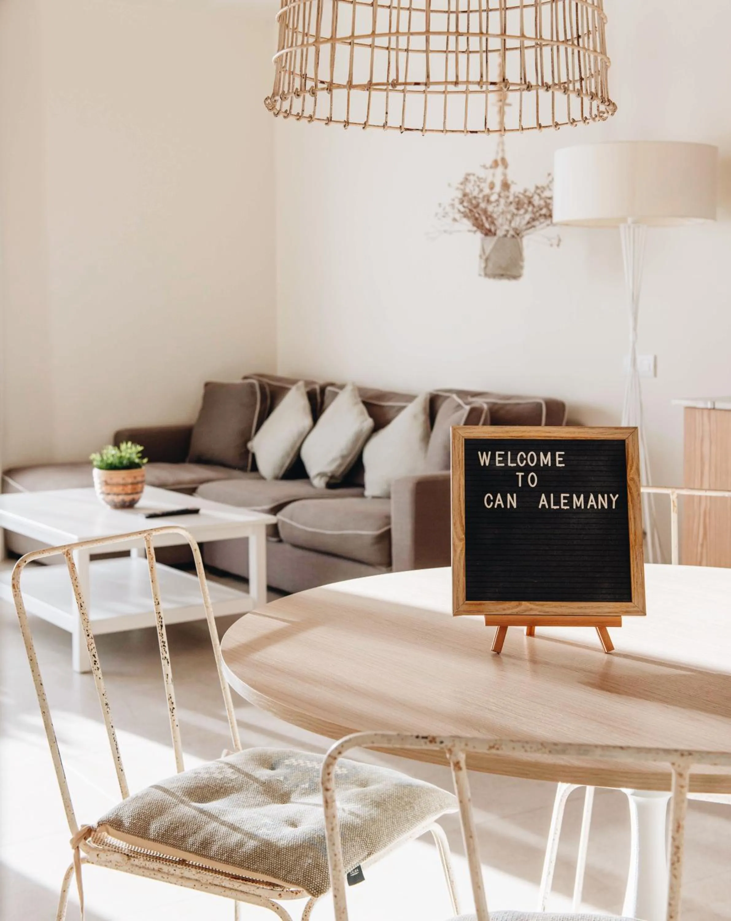 Living room in Can Alemany