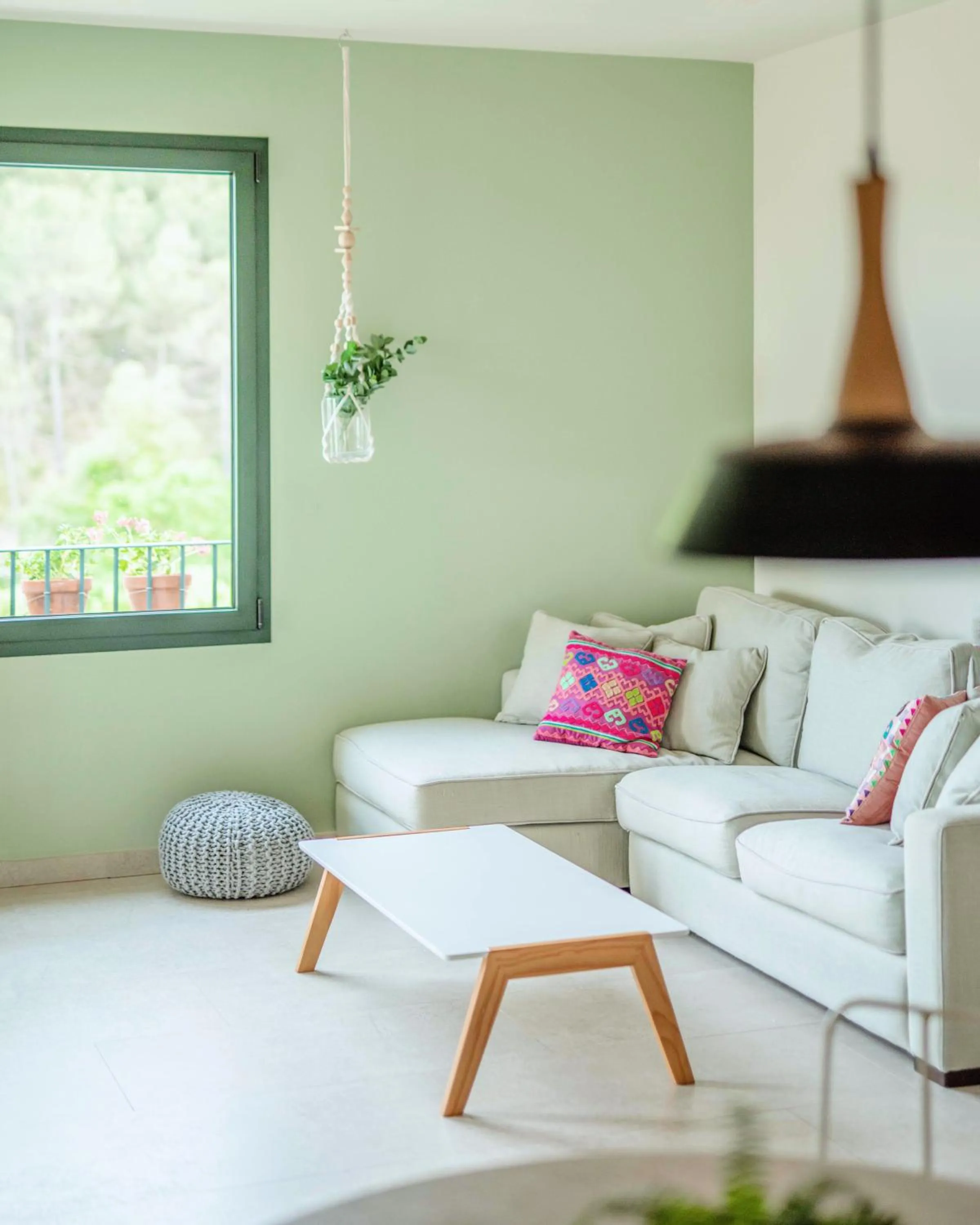 Living room in Can Alemany